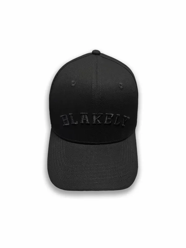 Varsity Cap - Tonal Black sold by Blakely