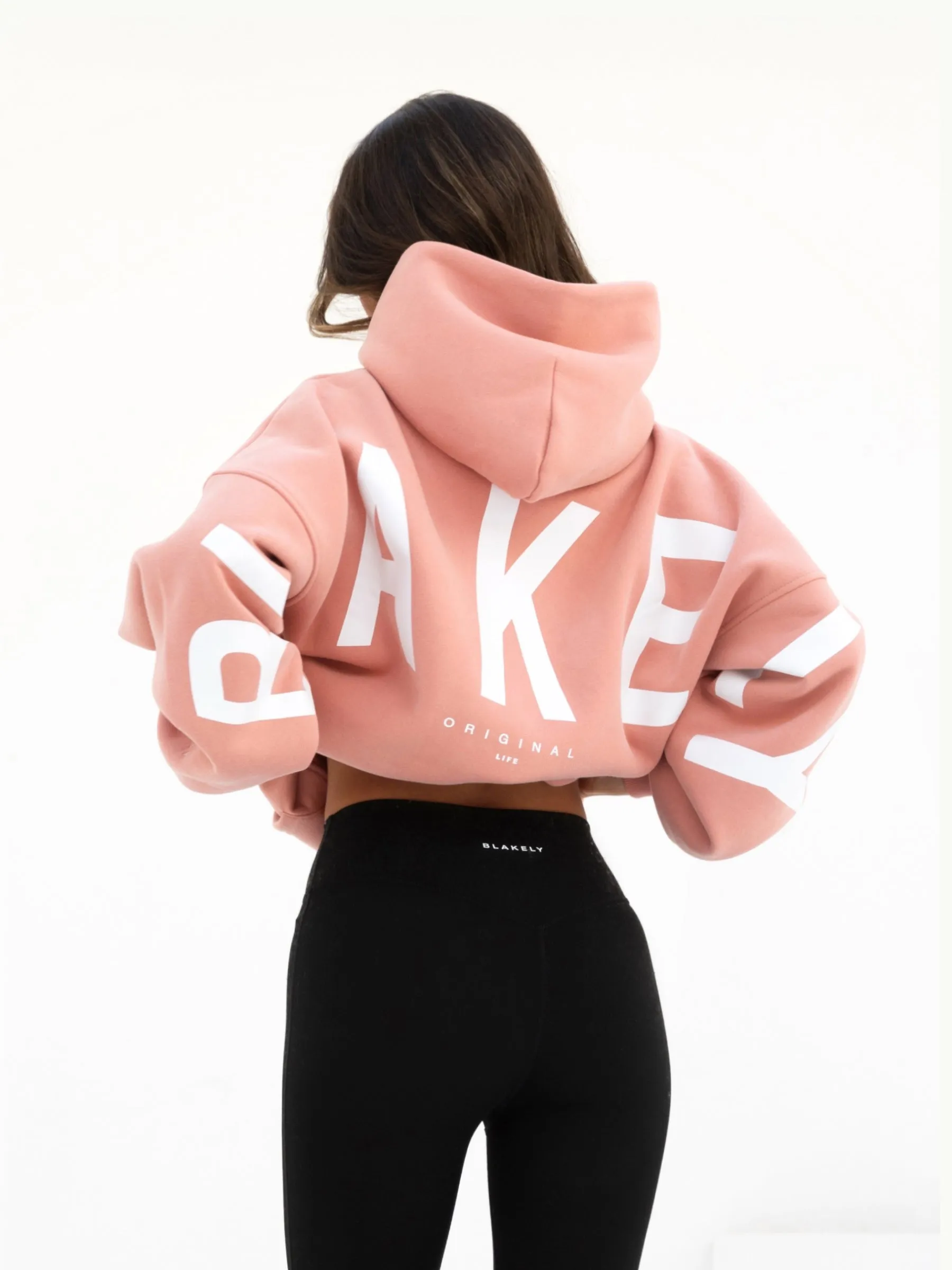 Isabel Oversized Hoodie - Peach Pink sold by Blakely product image thumbnail 5