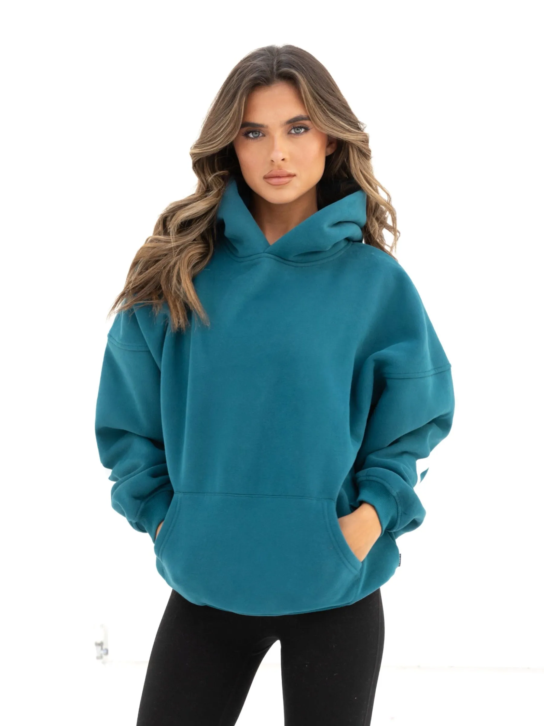 Isabel Oversized Hoodie - Storm Teal sold by Blakely product image thumbnail 2