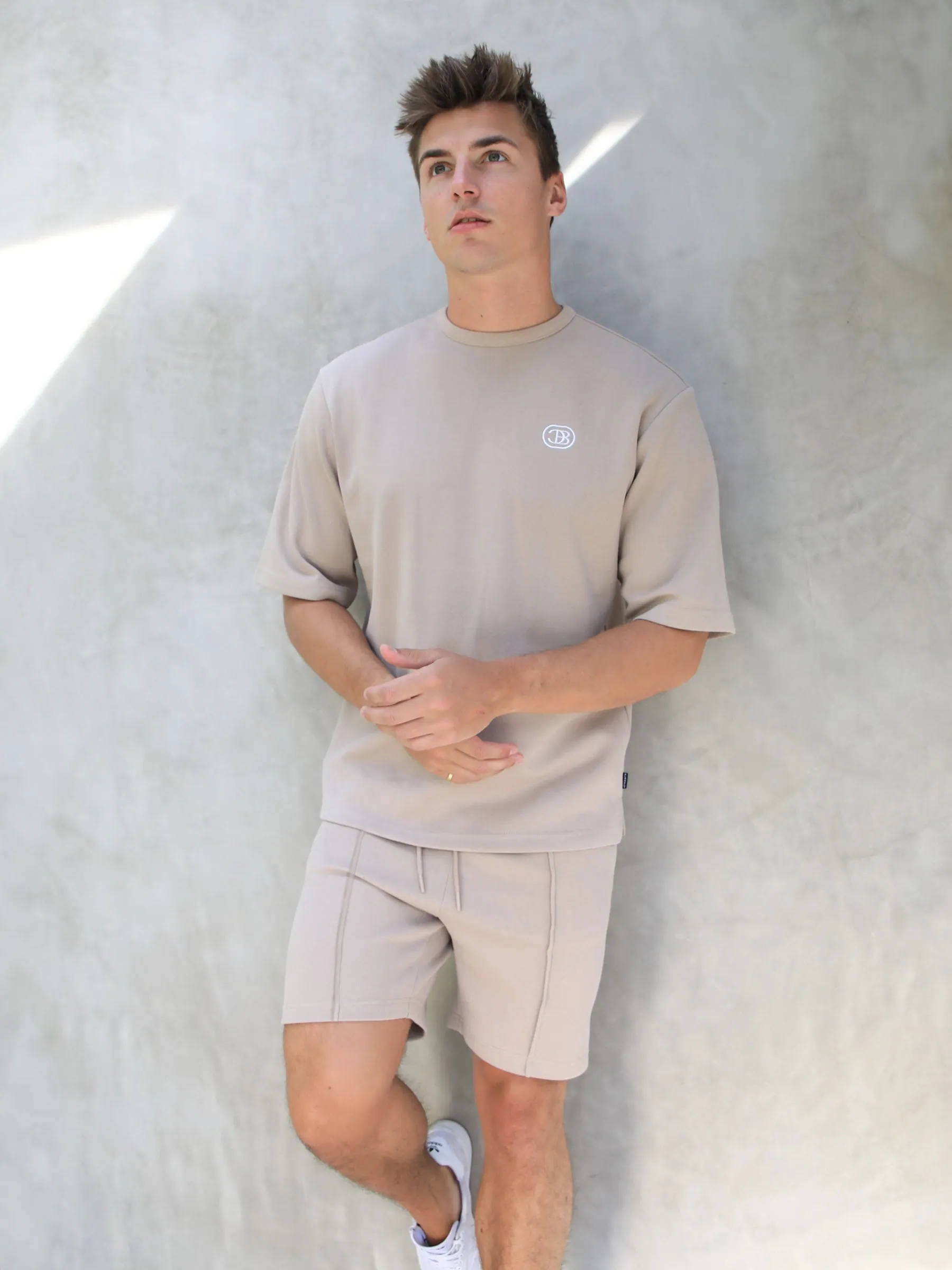 Icon Oversized T-Shirt - Tan sold by Blakely product image thumbnail 4