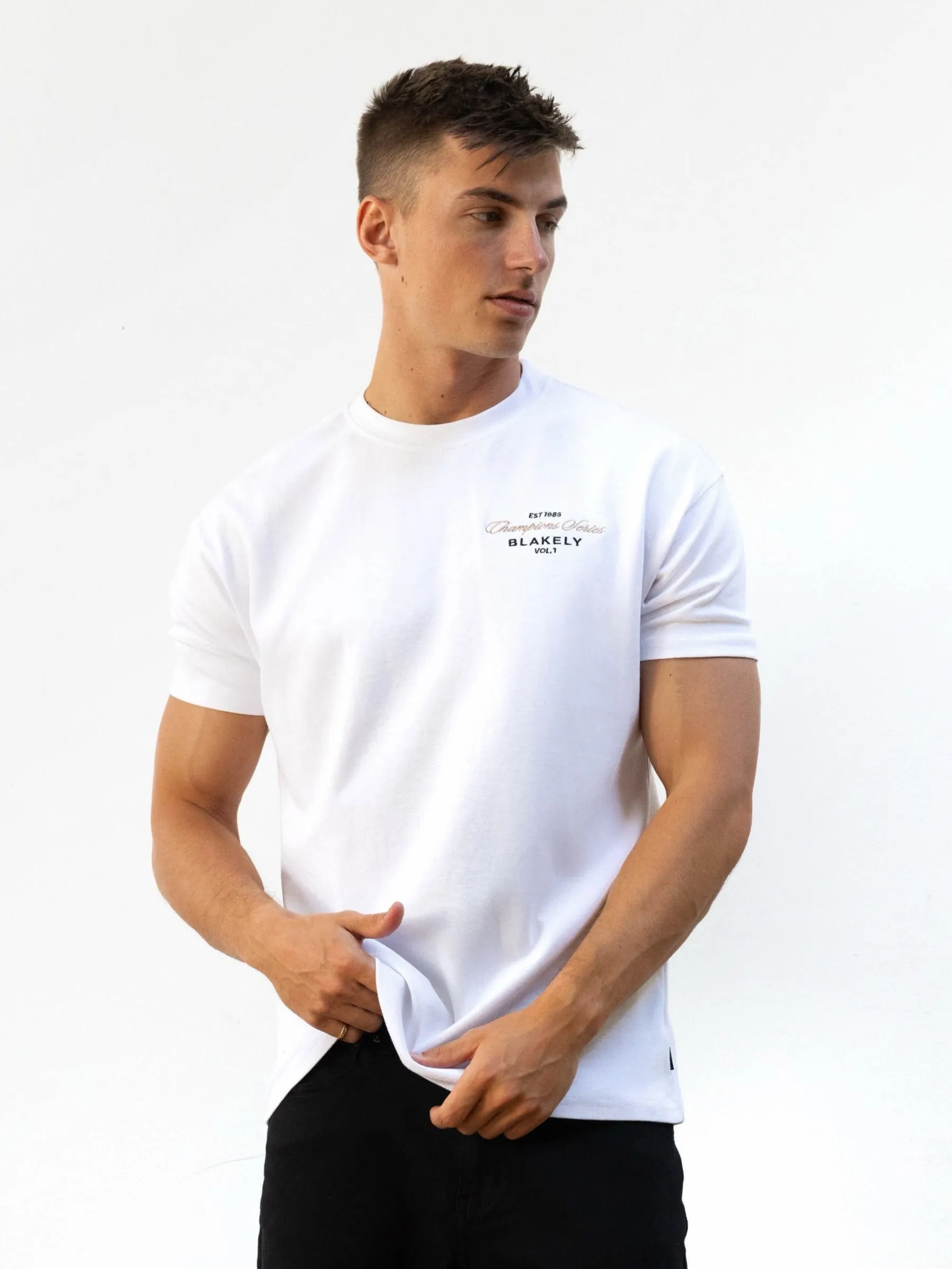 Legacy Relaxed T-Shirt - Bright White sold by Blakely