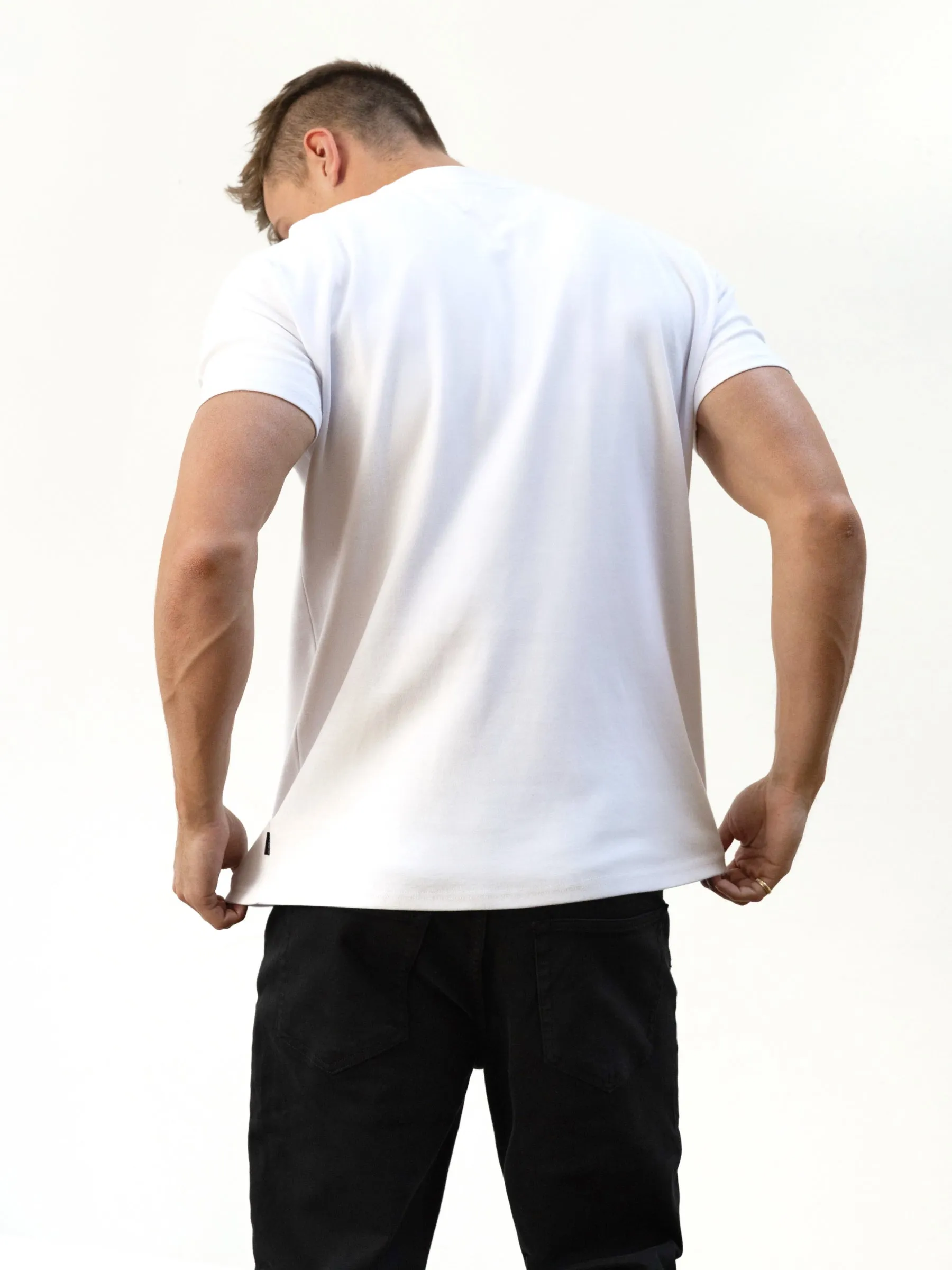 Legacy Relaxed T-Shirt - Bright White sold by Blakely product image thumbnail 2