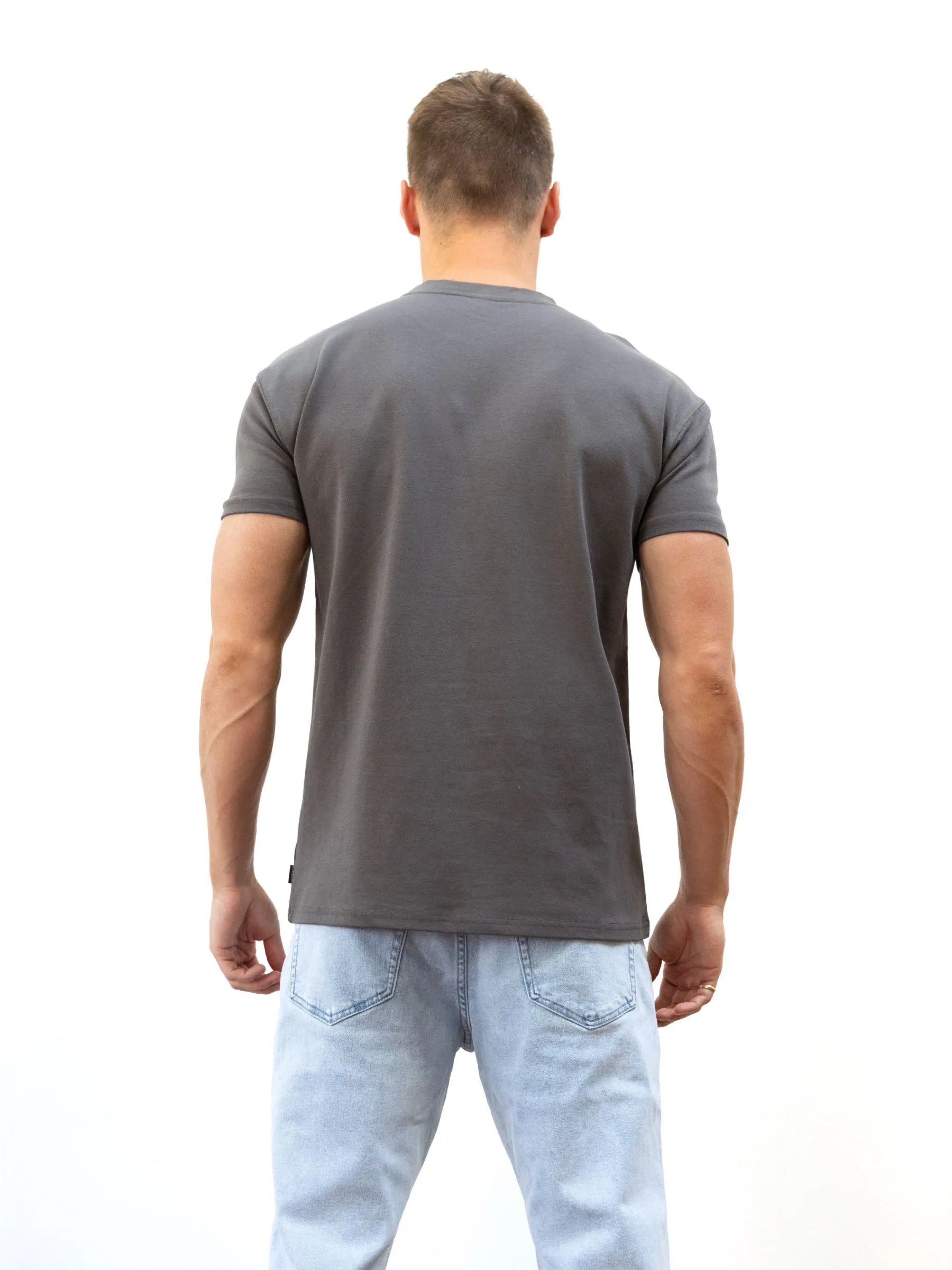 Legacy Relaxed T-Shirt - Charcoal sold by Blakely product image thumbnail 2