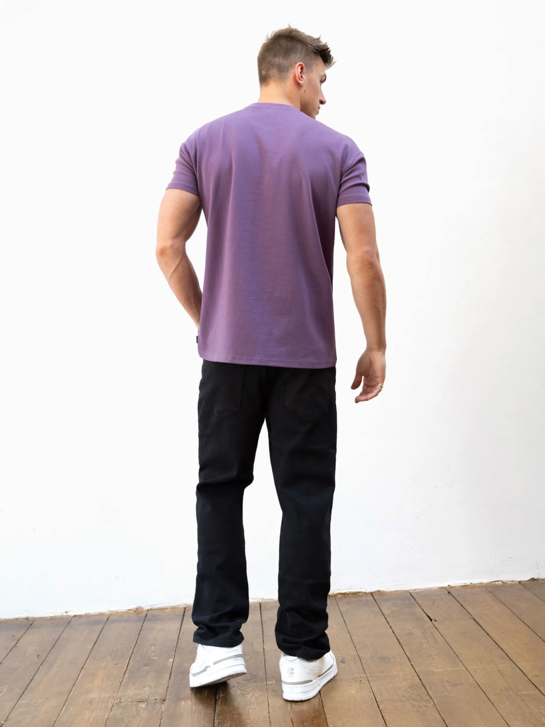 Legacy Relaxed T-Shirt - Mid Purple sold by Blakely product image thumbnail 5