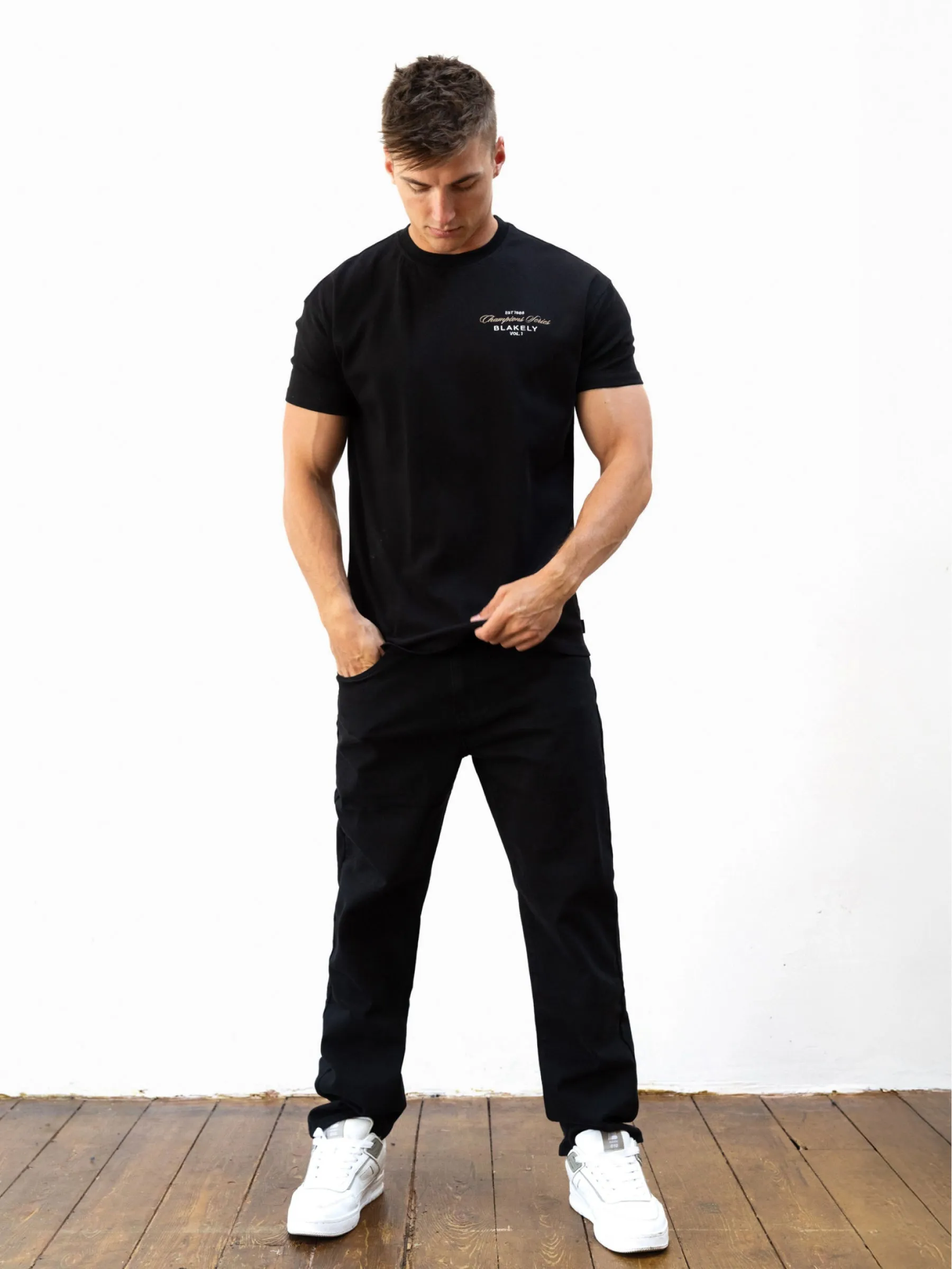 Legacy Relaxed T-Shirt - Black sold by Blakely product image thumbnail 3