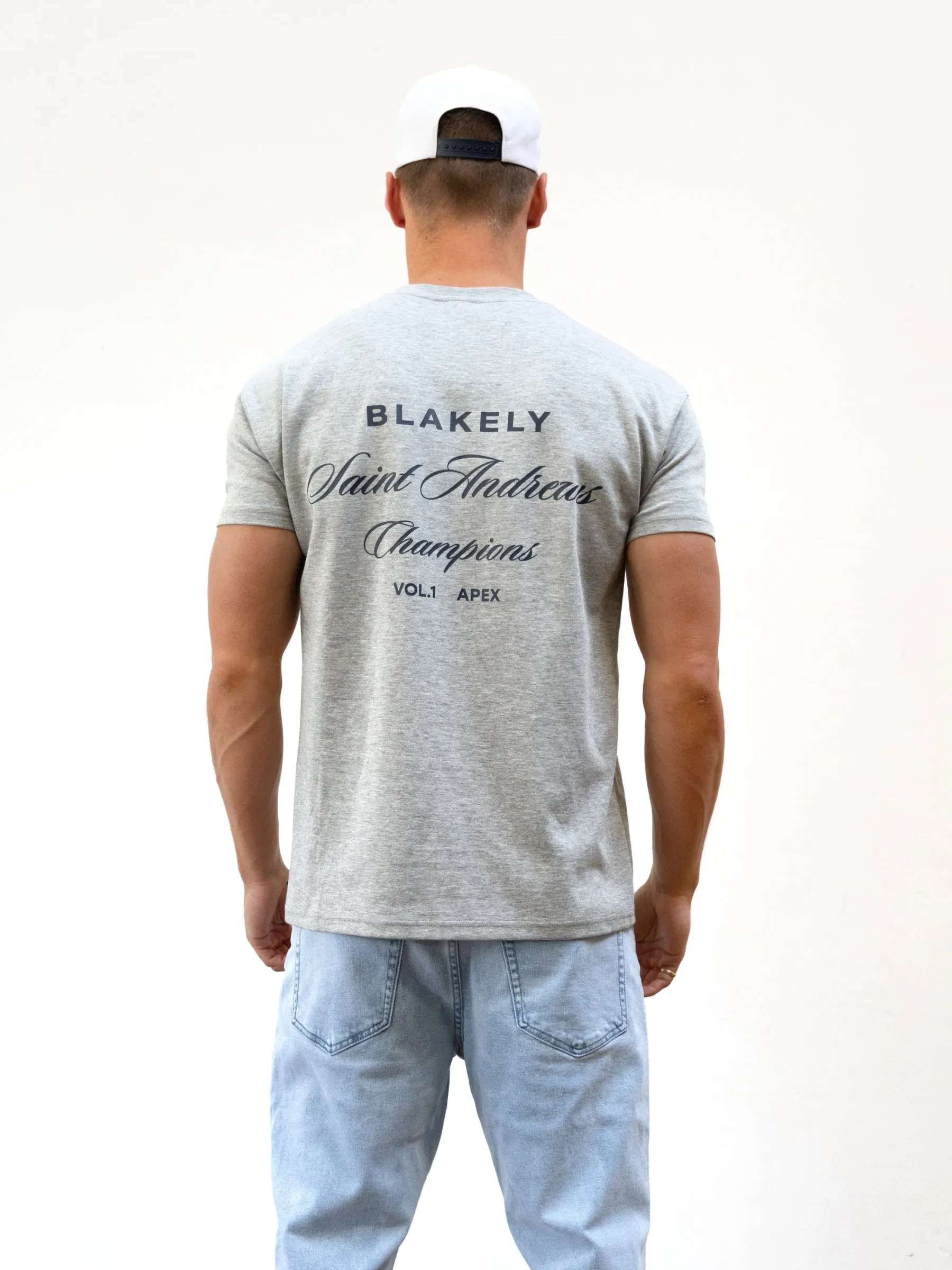 Champions Legacy Relaxed T-Shirt - Marl Grey sold by Blakely product image thumbnail 3