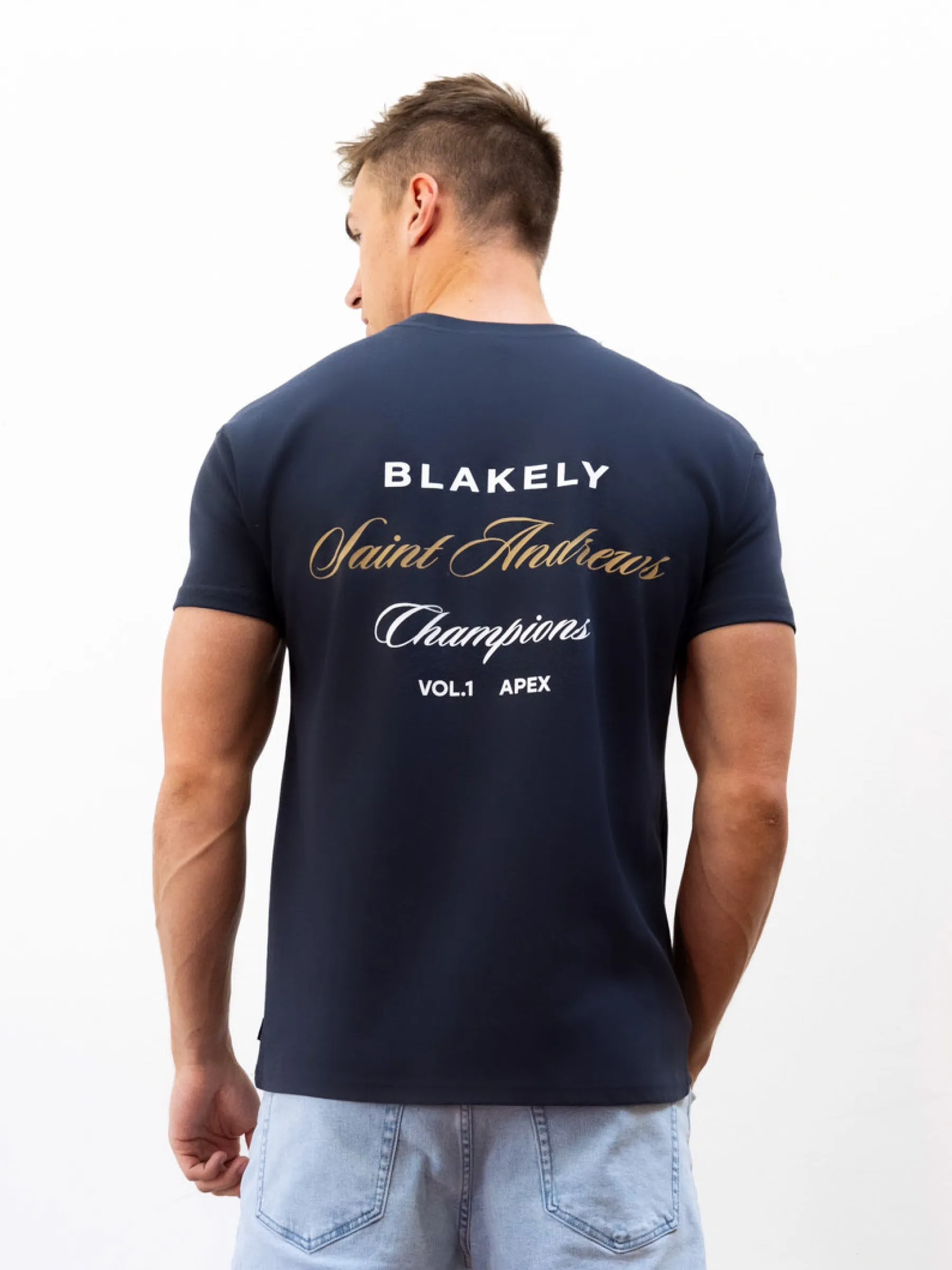 Champions Legacy Relaxed T-Shirt - True Navy sold by Blakely product image thumbnail 4