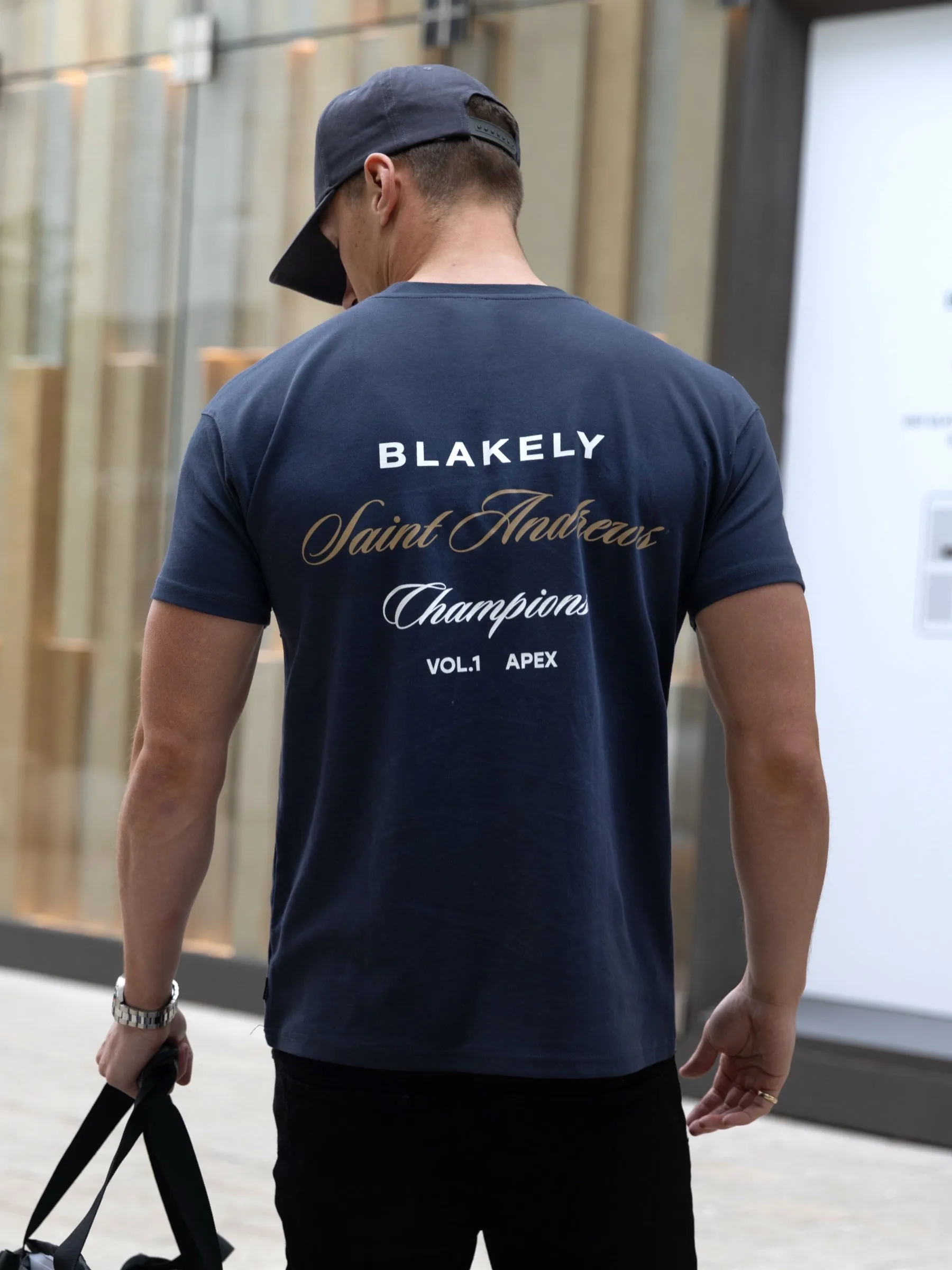 Champions Legacy Relaxed T-Shirt - True Navy sold by Blakely