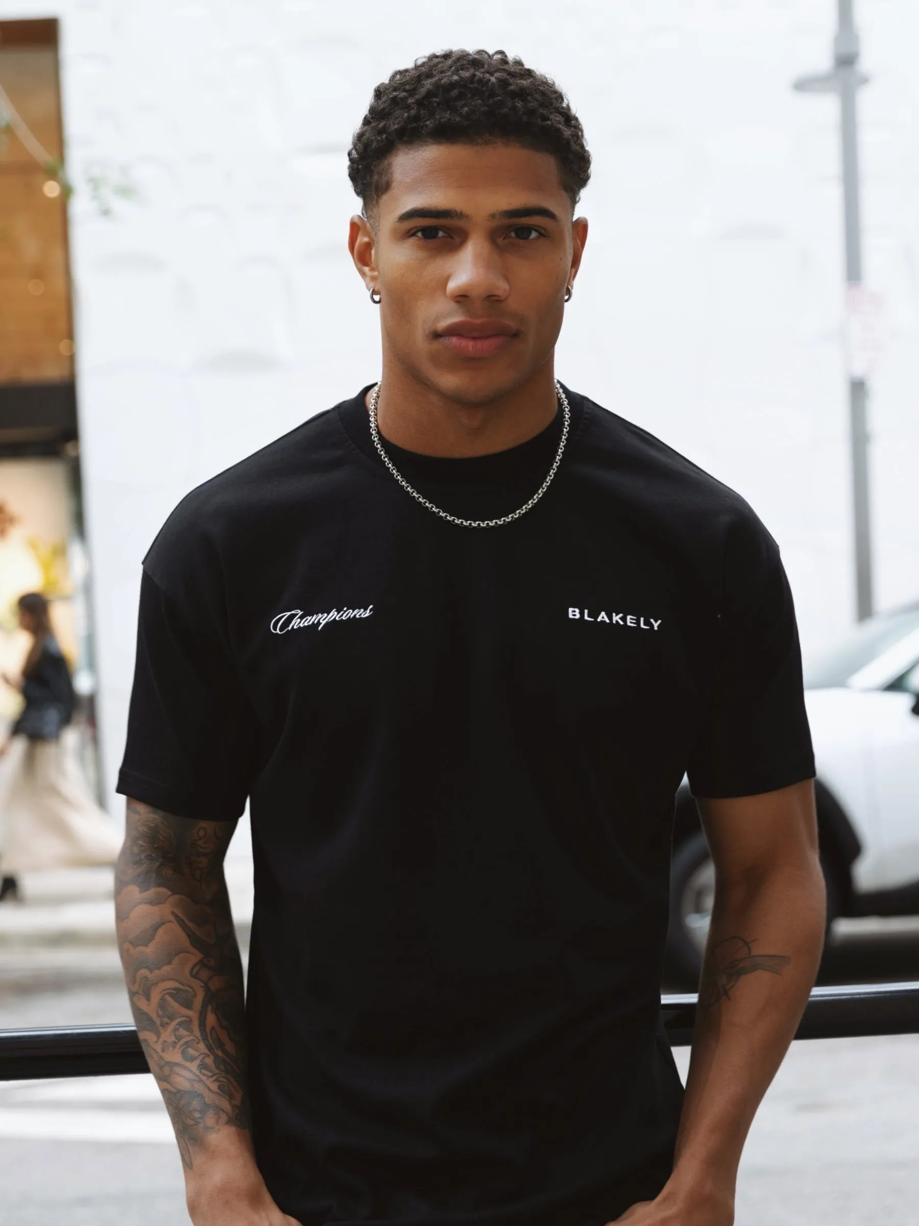 Champions Legacy Relaxed T-Shirt - Black sold by Blakely product image thumbnail 2