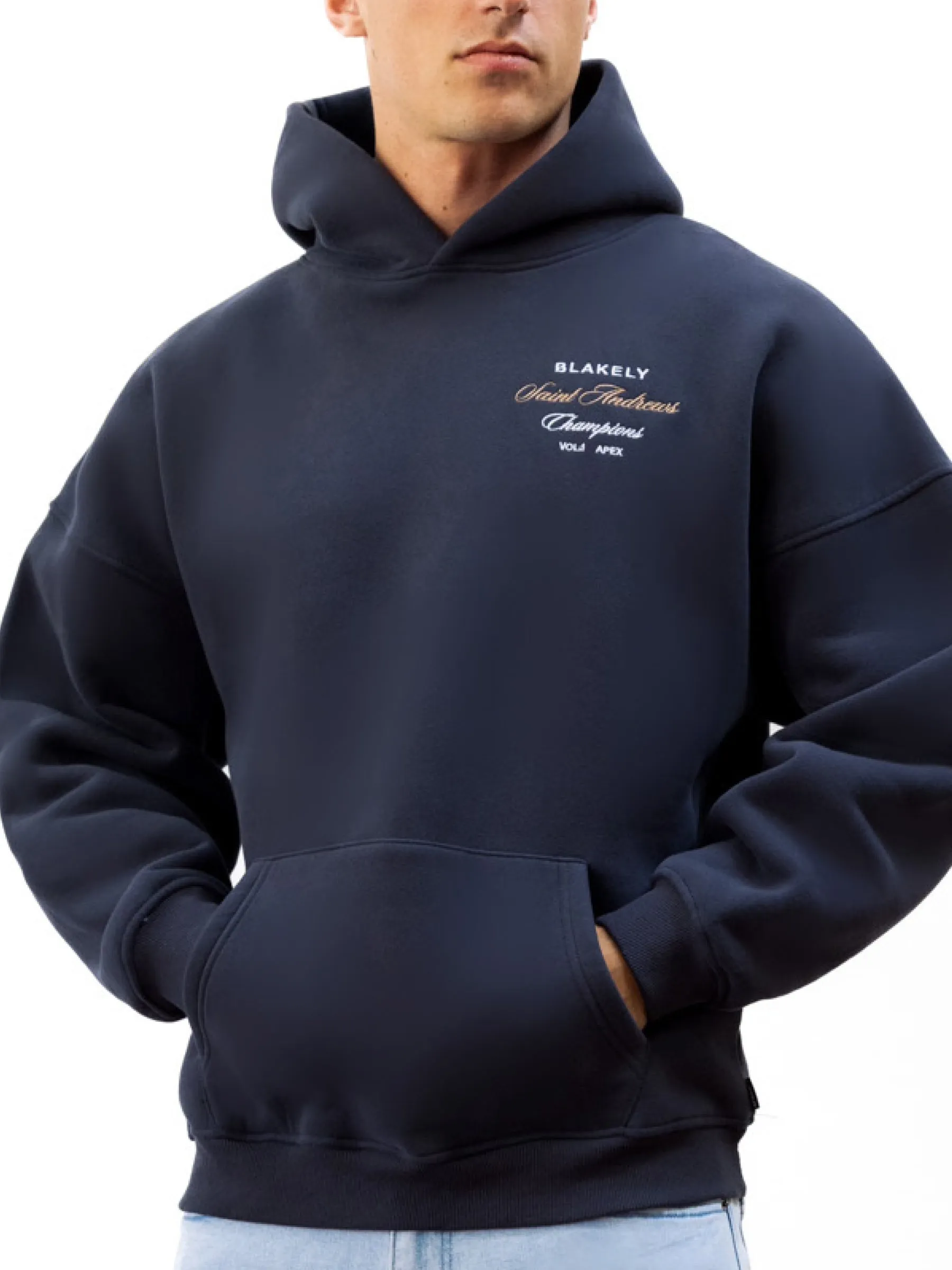 Legacy Relaxed Hoodie - True Navy sold by Blakely product image thumbnail 5