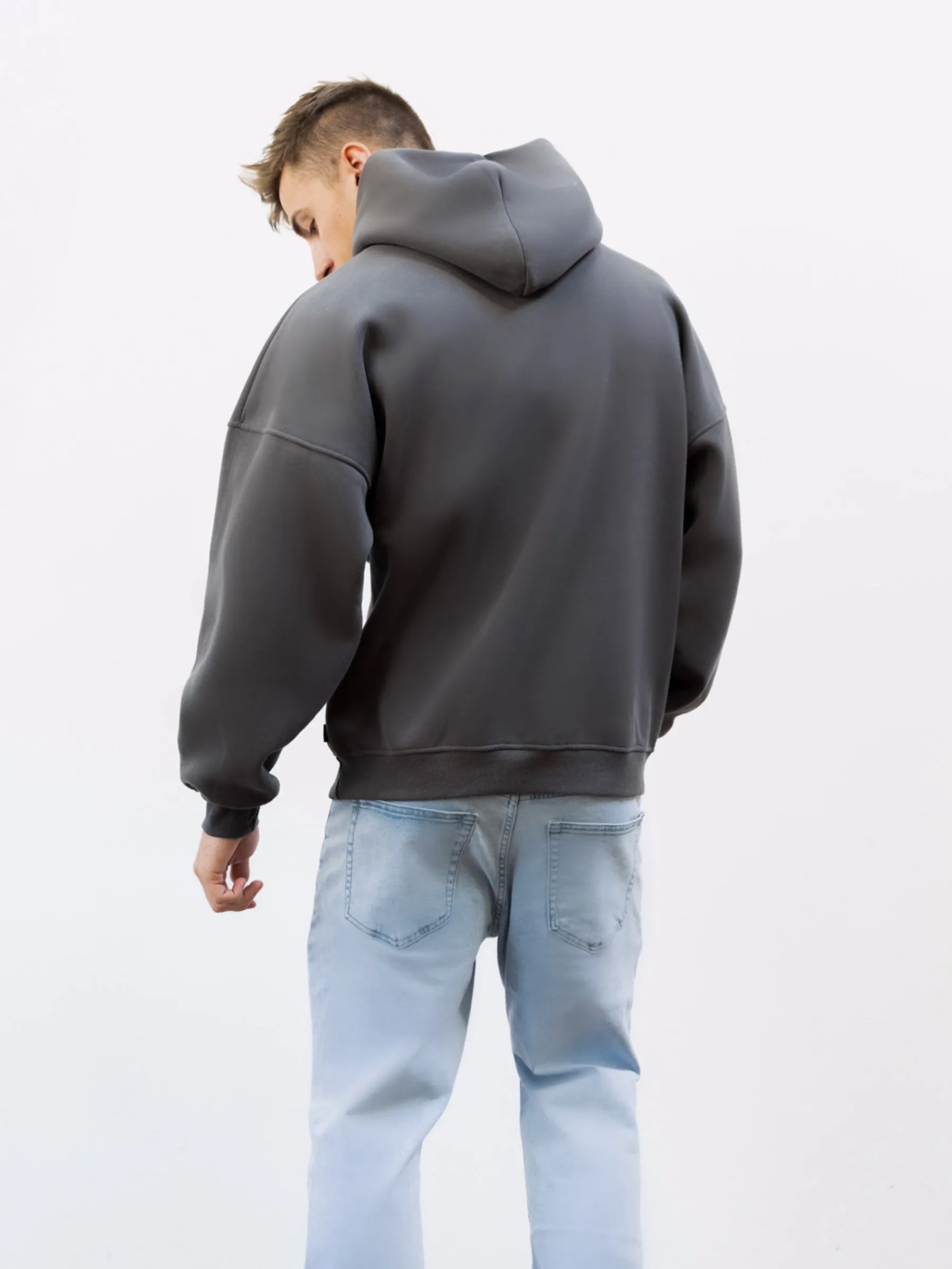 Legacy Relaxed Hoodie - Charcoal sold by Blakely product image thumbnail 4