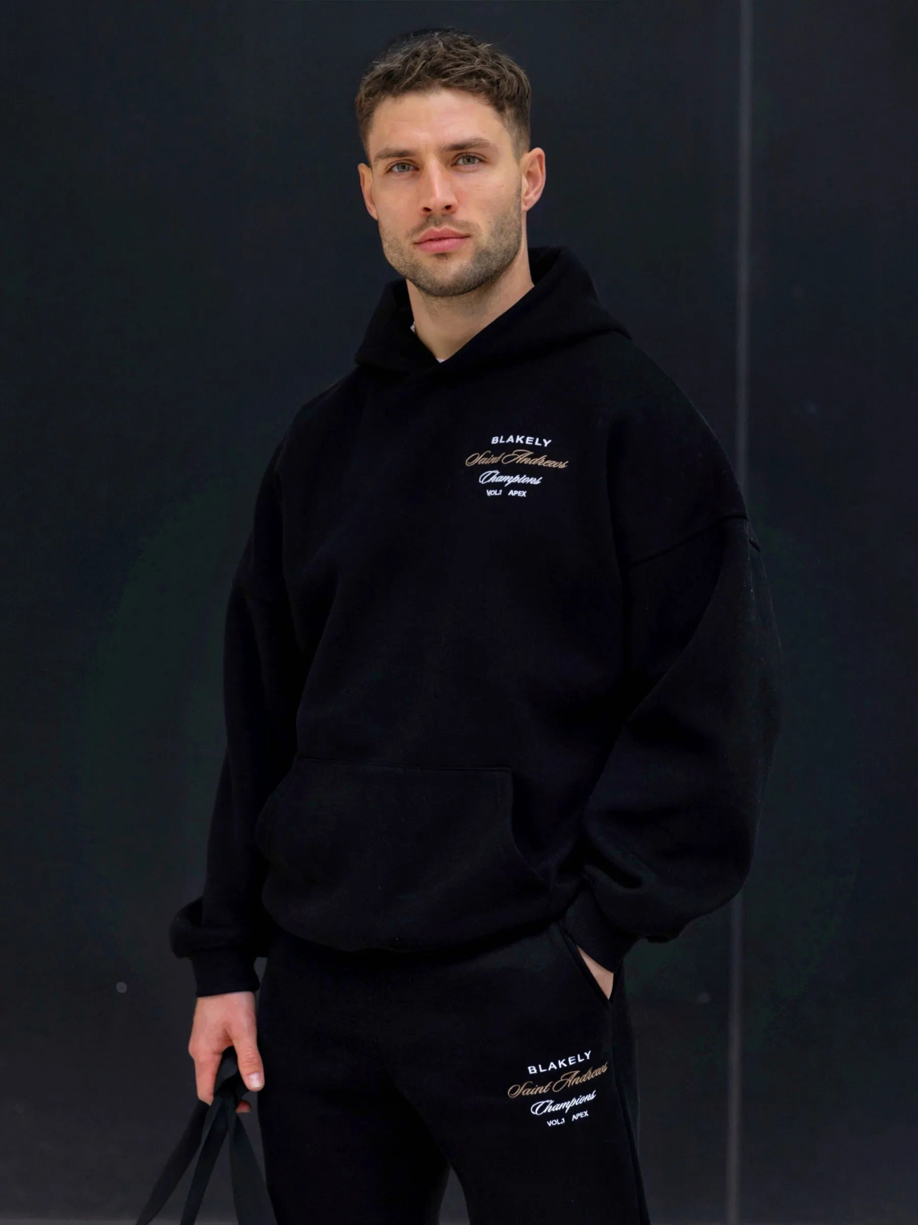 Legacy Relaxed Hoodie - Black sold by Blakely