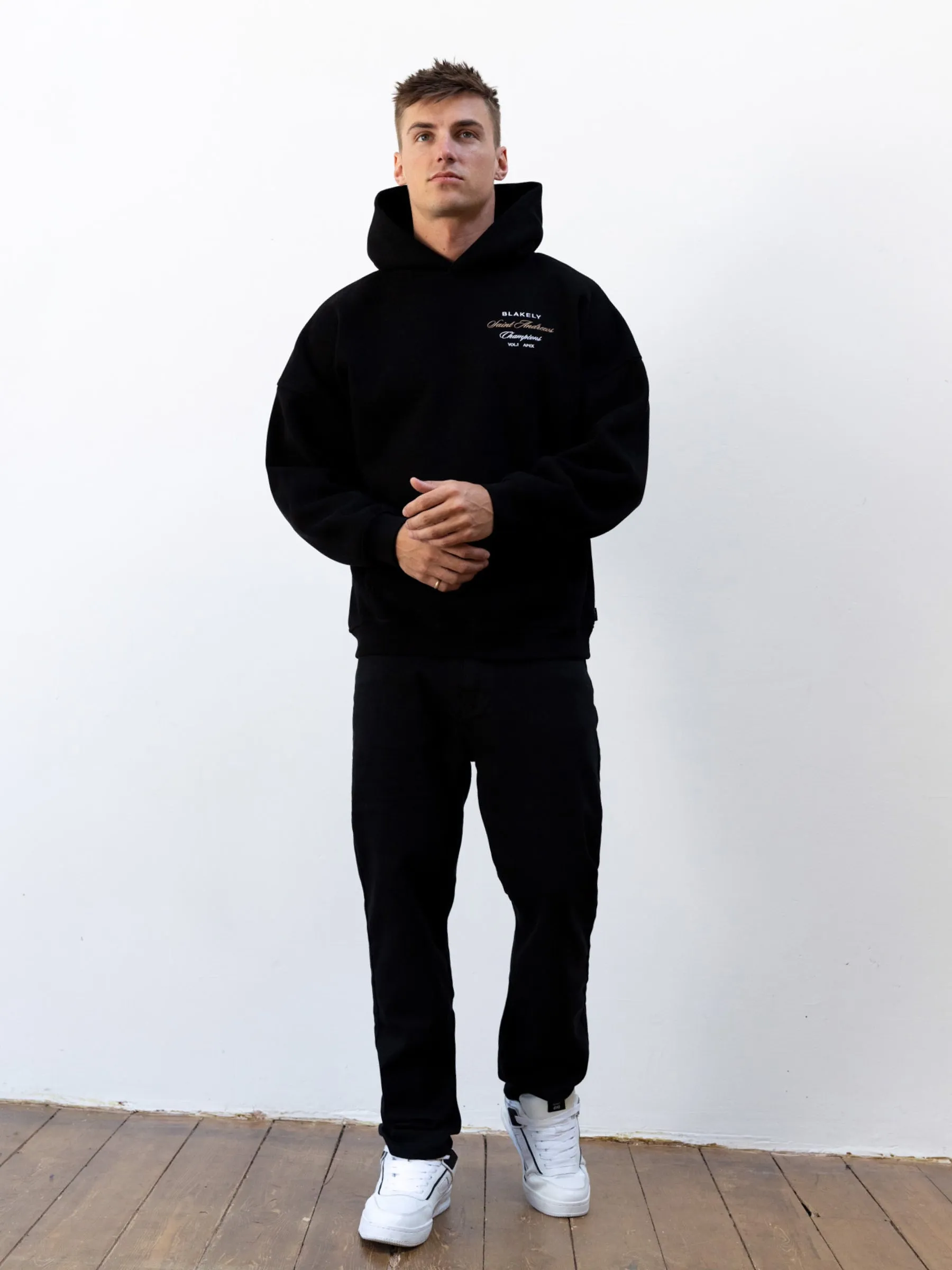 Legacy Relaxed Hoodie - Black sold by Blakely product image thumbnail 3