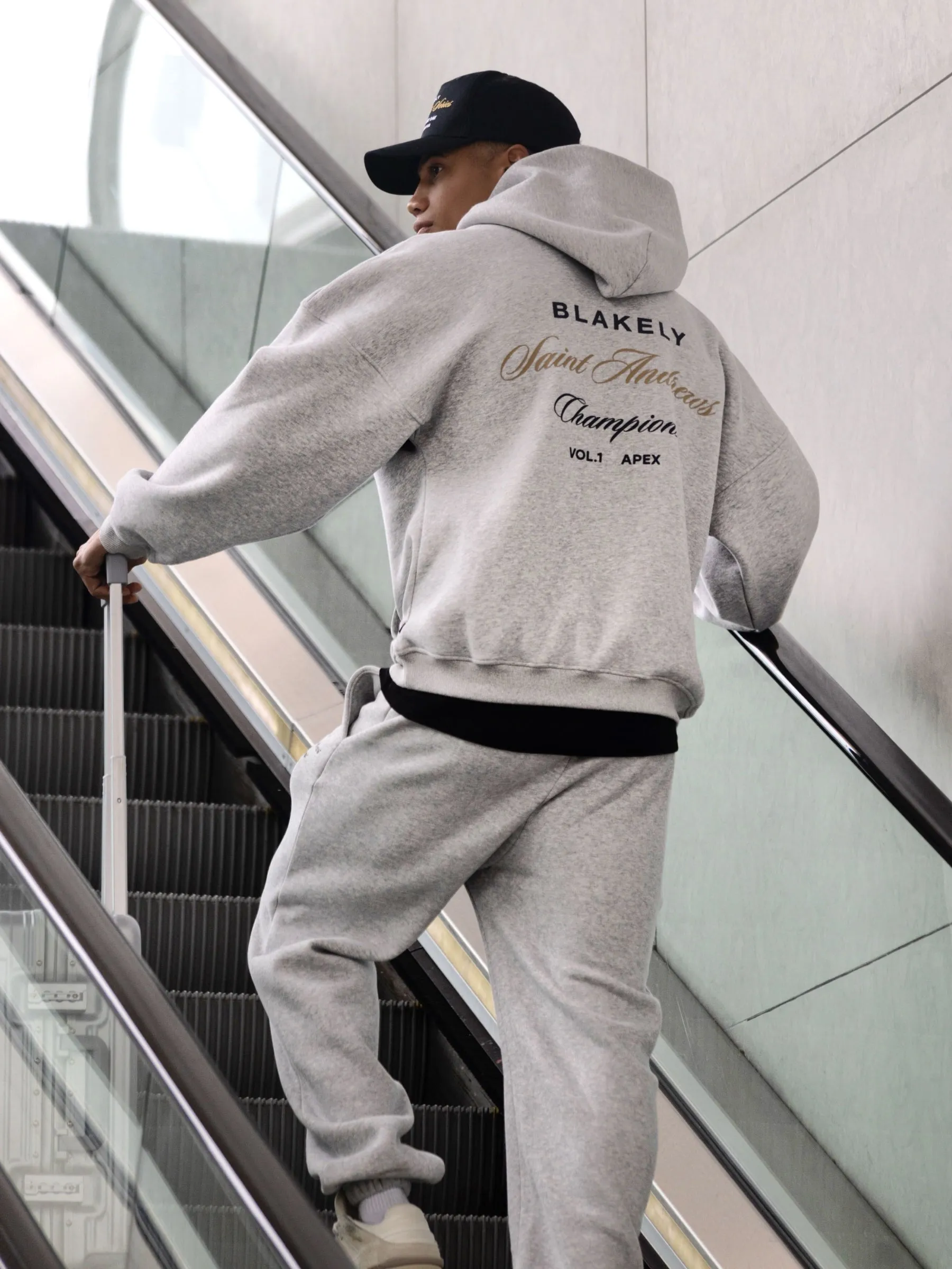 Champions Legacy Relaxed Hoodie - Marl Grey sold by Blakely product image thumbnail 3