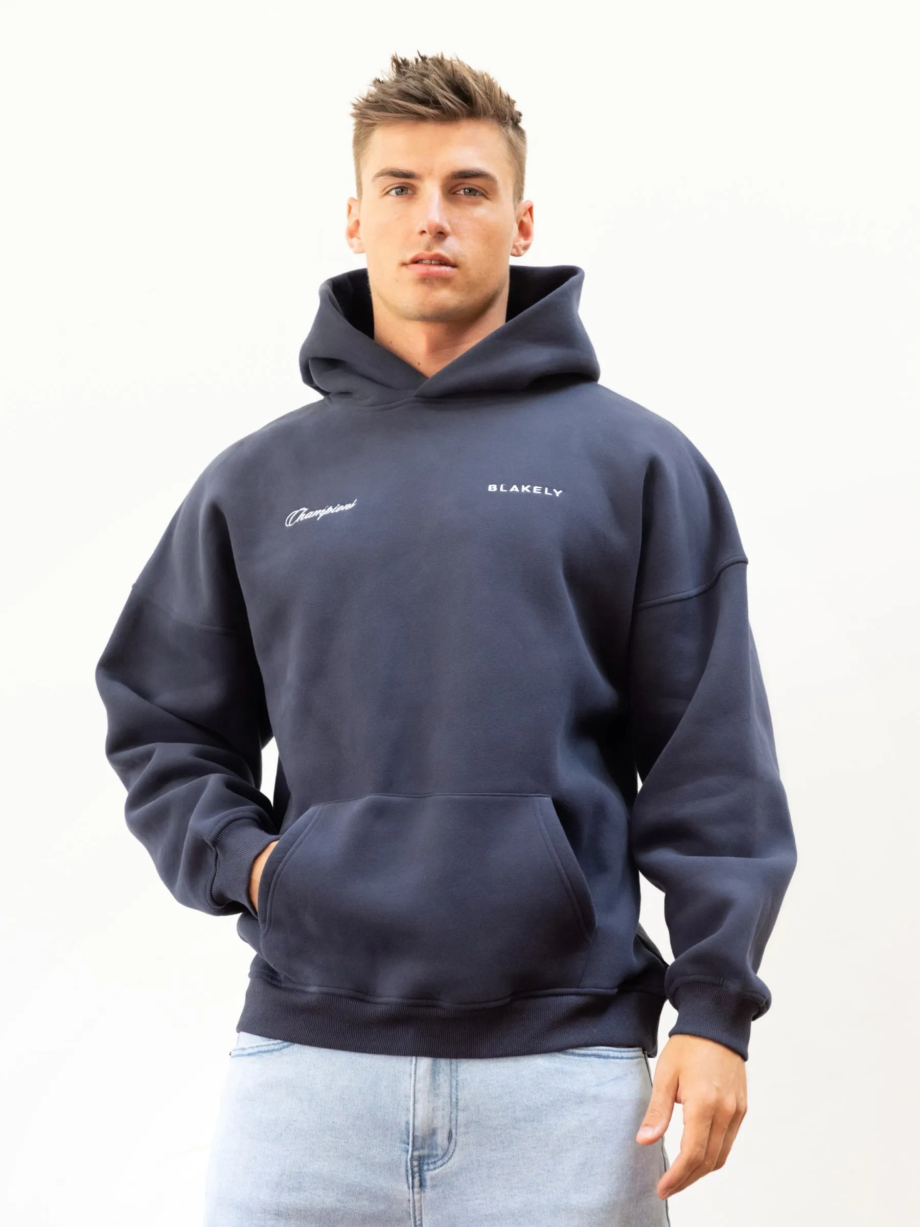Champions Legacy Relaxed Hoodie - True Navy sold by Blakely product image thumbnail 2