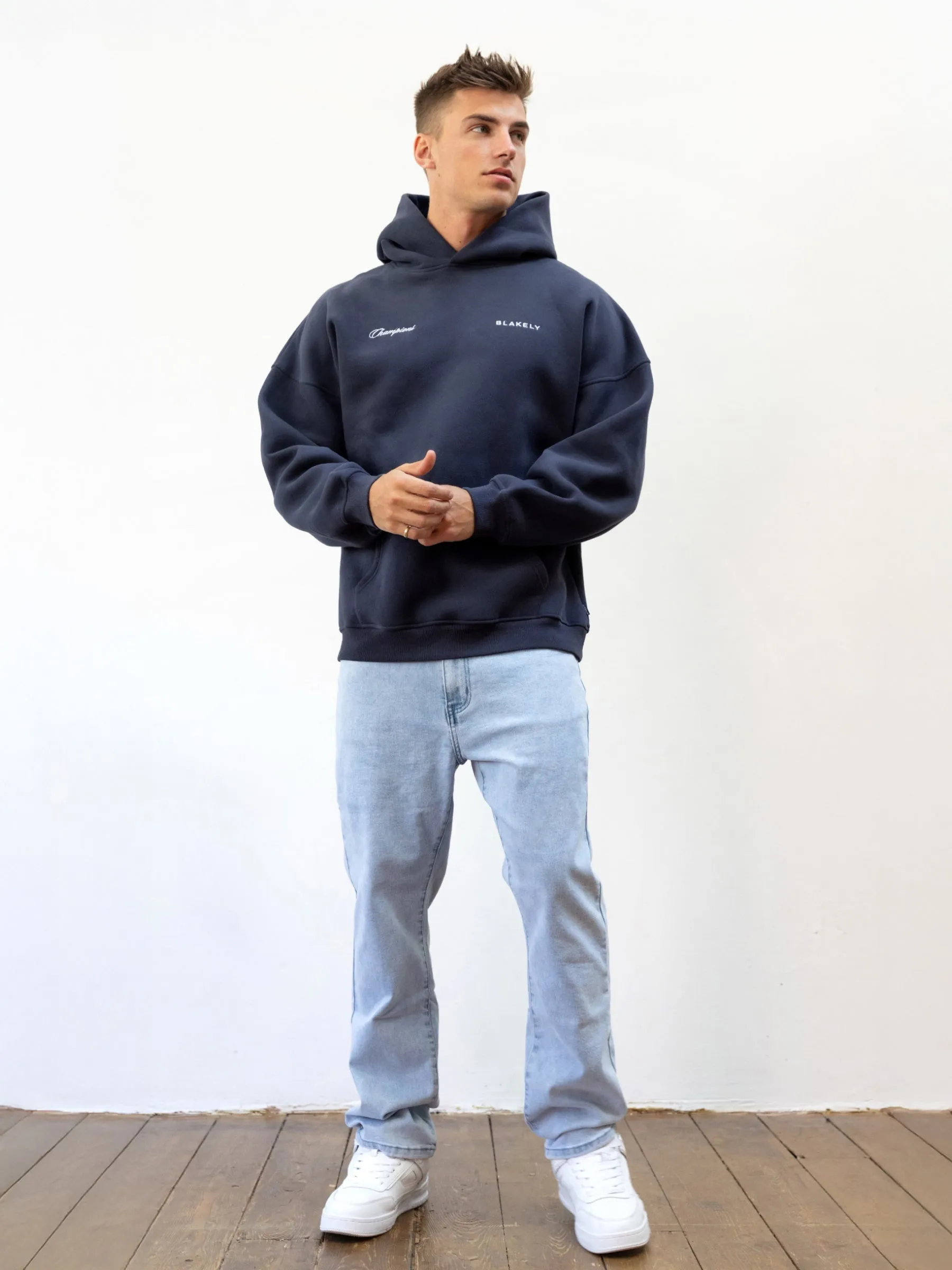 Champions Legacy Relaxed Hoodie - True Navy sold by Blakely product image thumbnail 4
