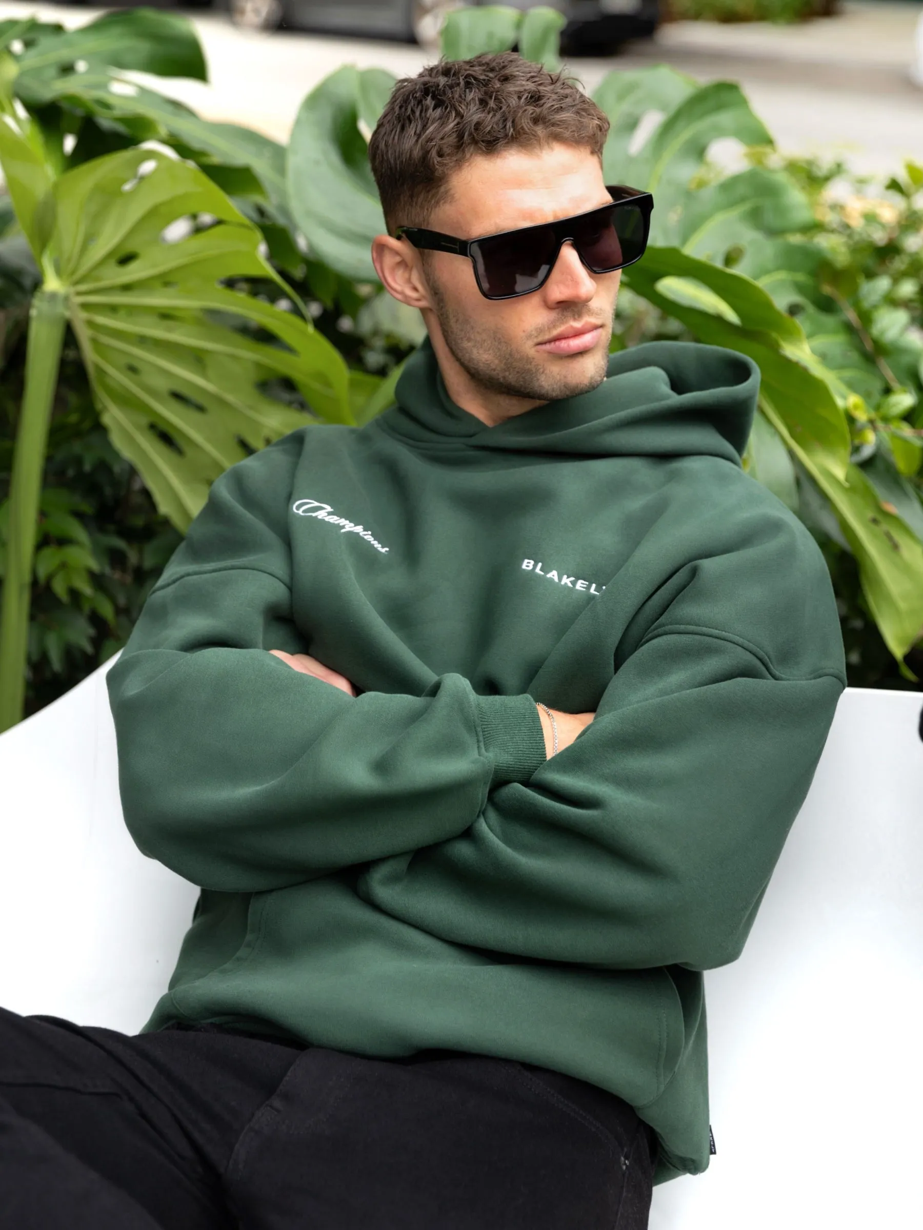 Champions Legacy Relaxed Hoodie - Forest Green sold by Blakely product image thumbnail 2