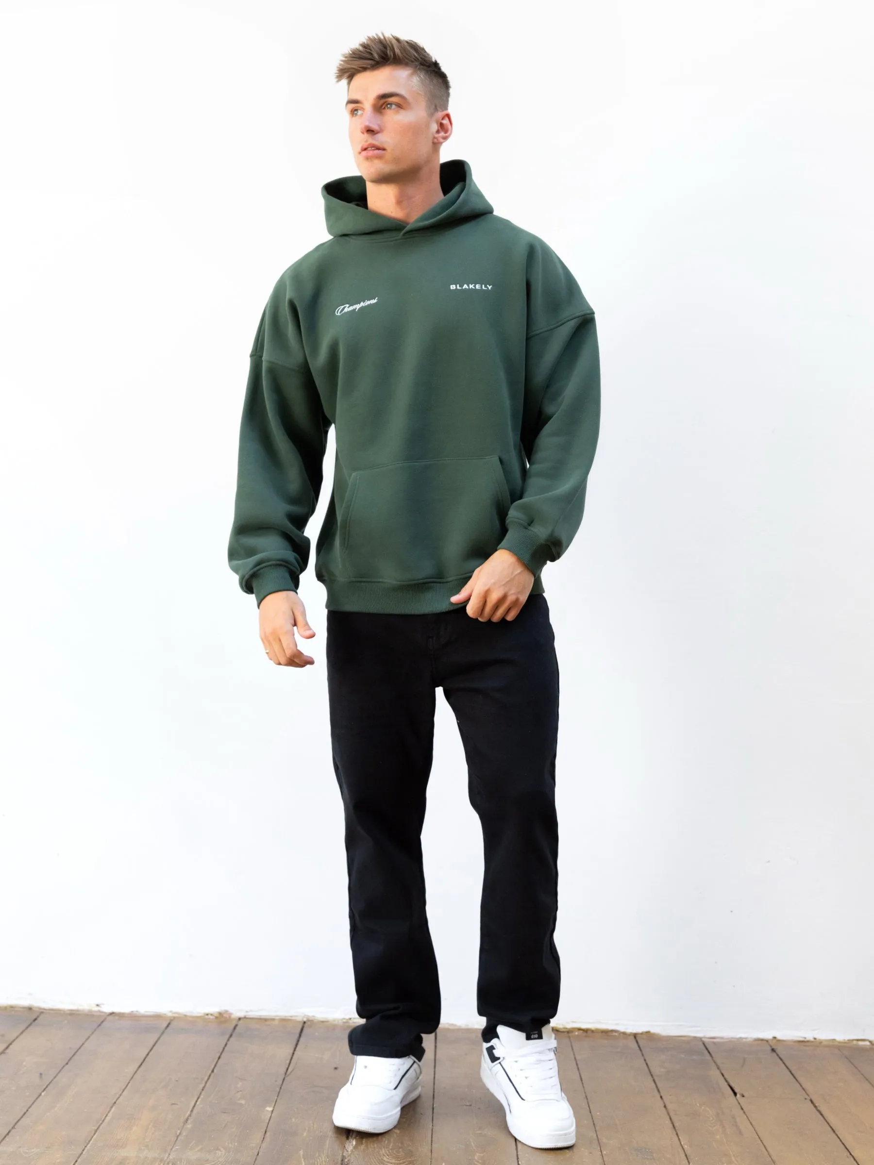 Champions Legacy Relaxed Hoodie - Forest Green sold by Blakely product image thumbnail 4