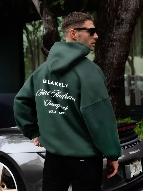 Champions Legacy Relaxed Hoodie - Forest Green sold by Blakely