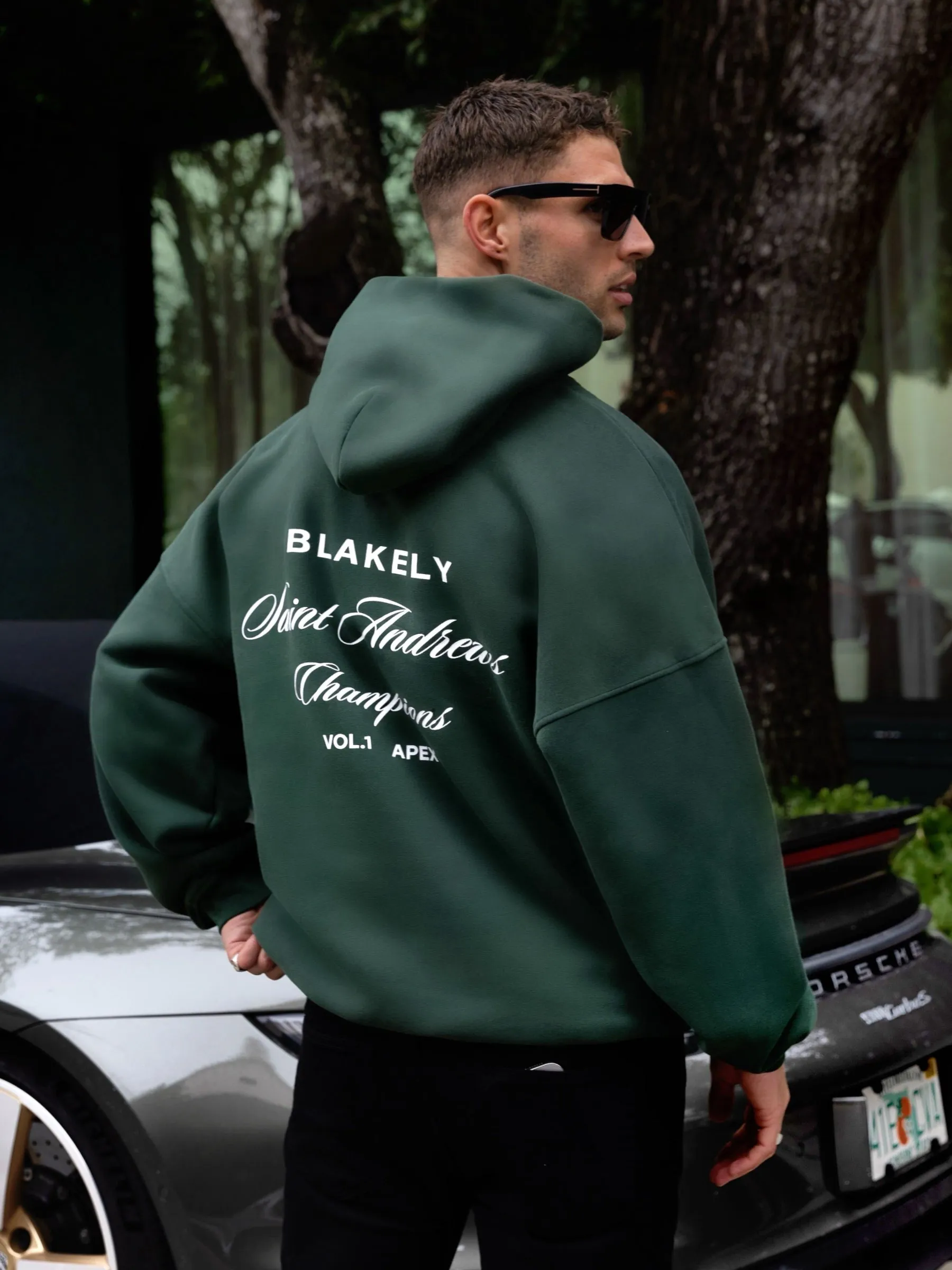 Champions Legacy Relaxed Hoodie - Forest Green sold by Blakely