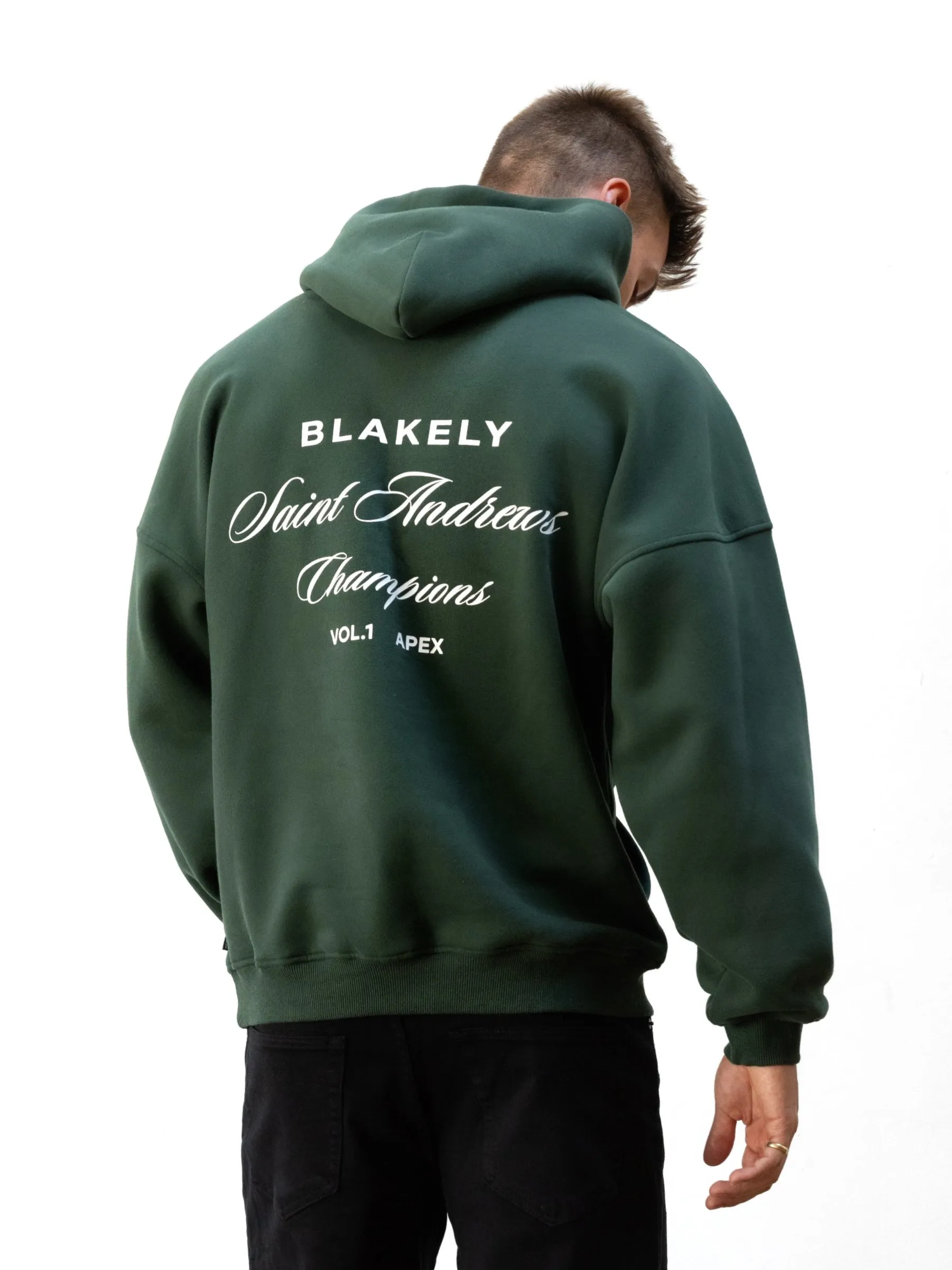 Champions Legacy Relaxed Hoodie - Forest Green sold by Blakely product image thumbnail 5