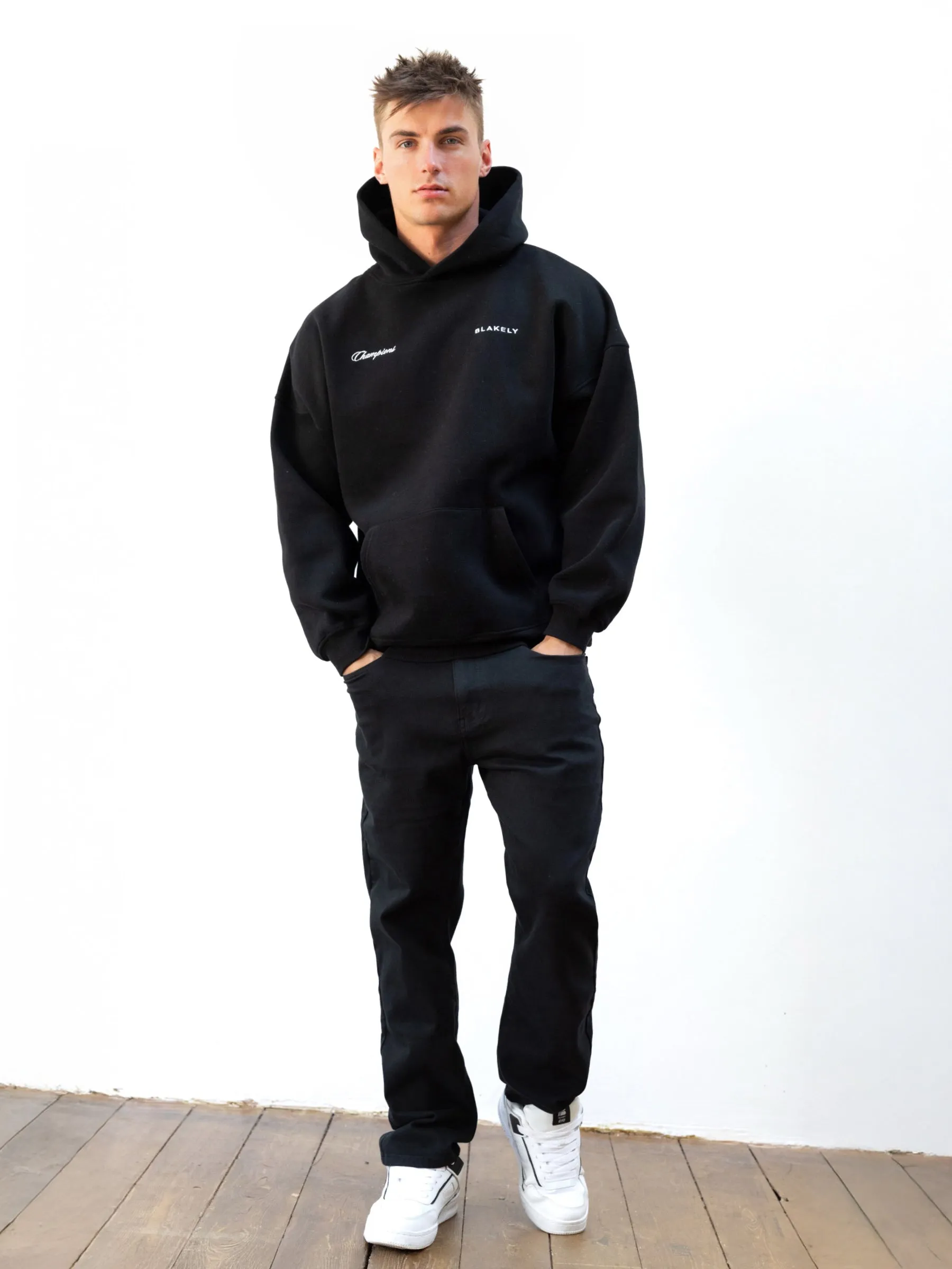 Champions Legacy Relaxed Hoodie - Black sold by Blakely product image thumbnail 4