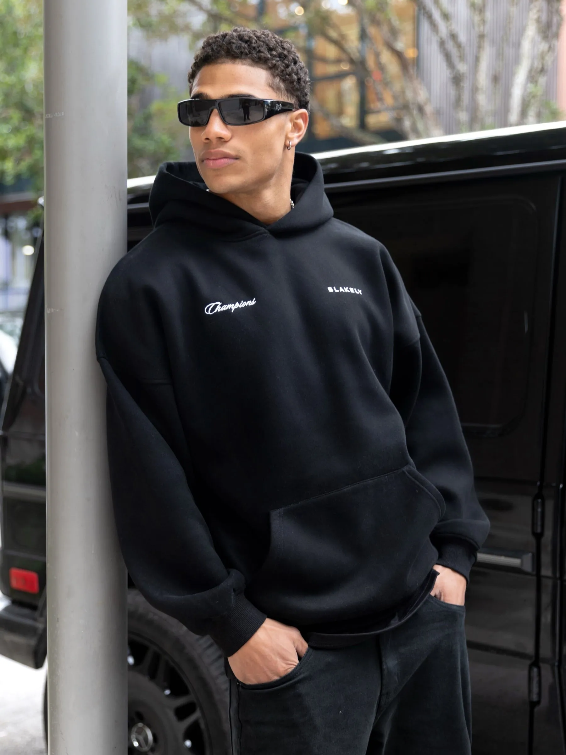 Champions Legacy Relaxed Hoodie - Black sold by Blakely product image thumbnail 2