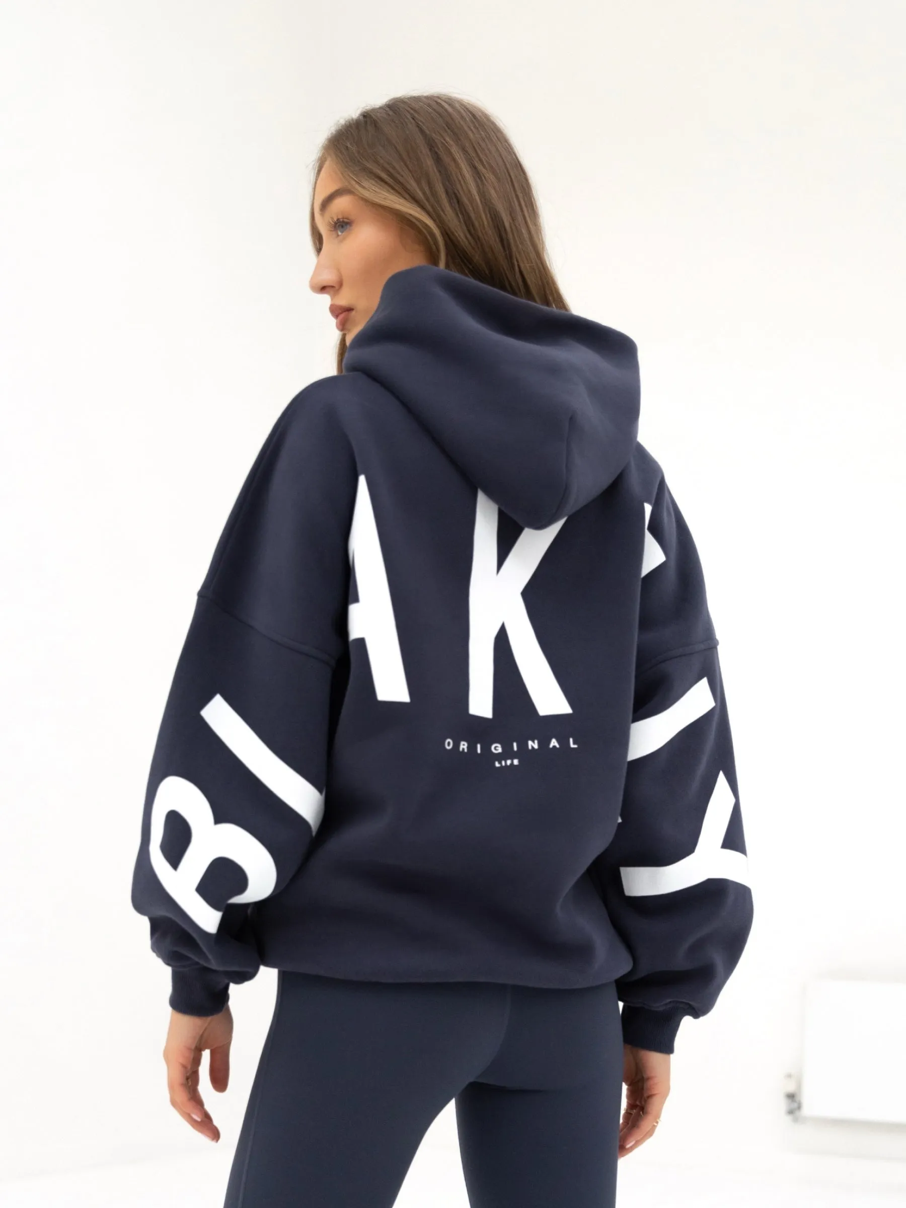 Isabel Oversized Hoodie - True Navy sold by Blakely product image thumbnail 2