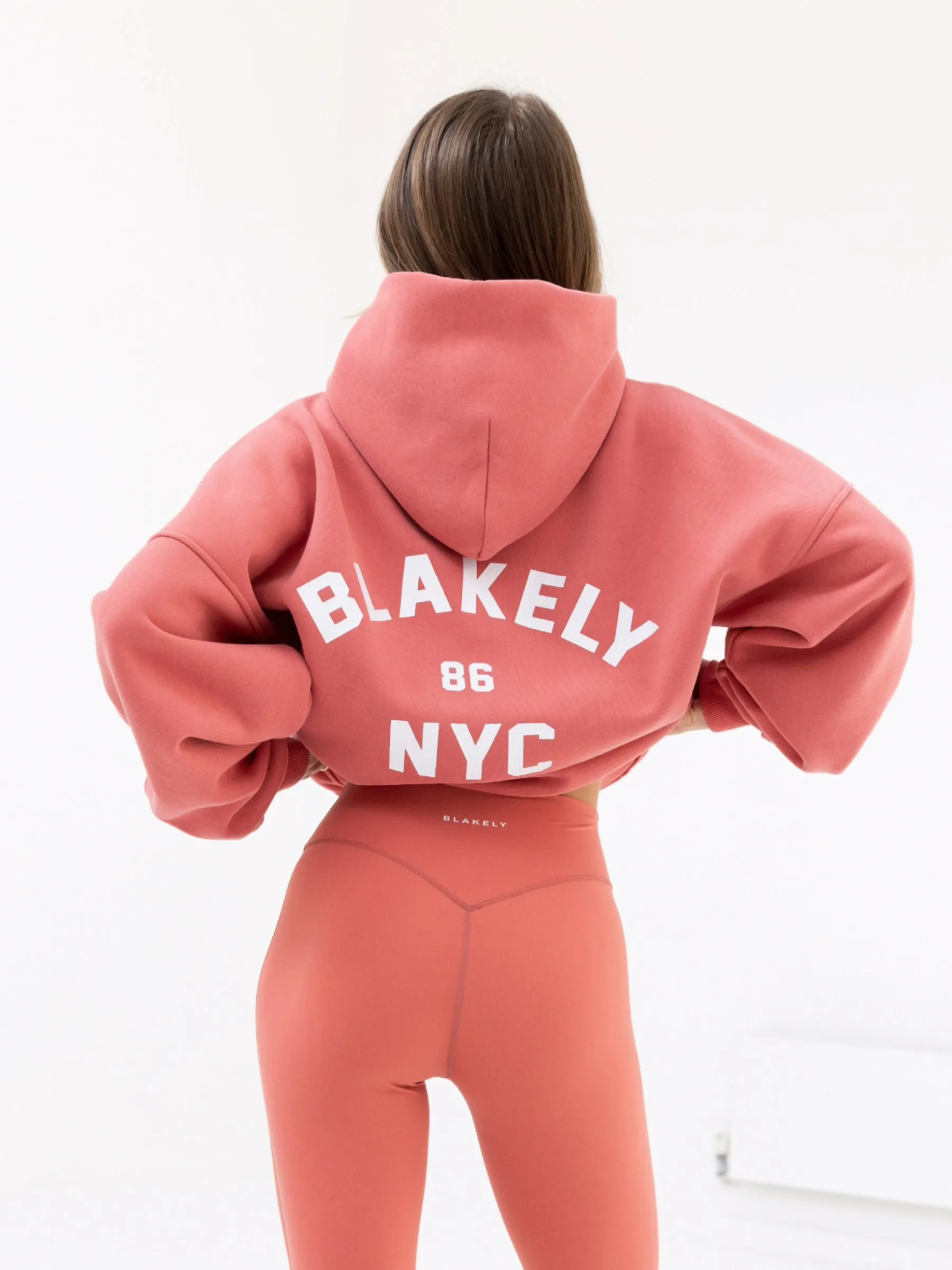 NYC Oversized Hoodie - Sunrise Coral sold by Blakely product image thumbnail 3