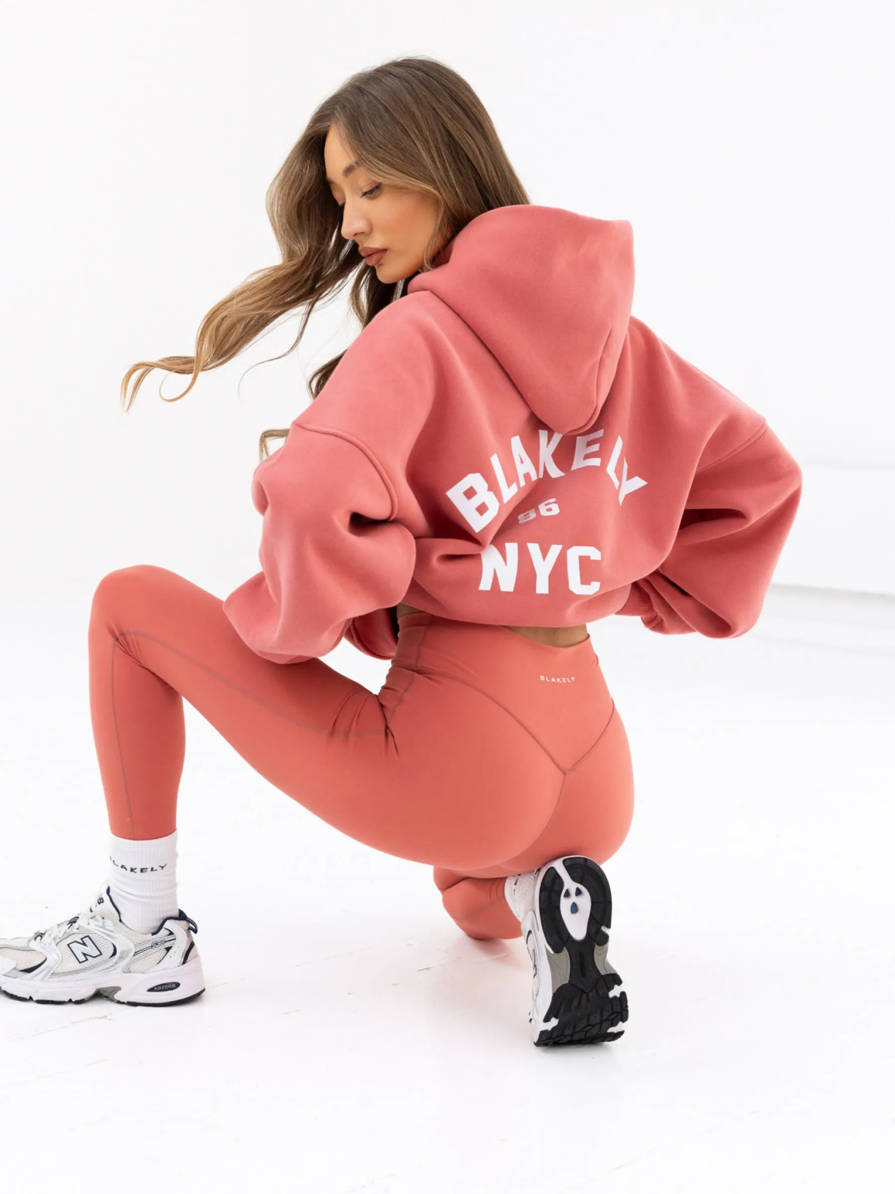 NYC Oversized Hoodie - Sunrise Coral sold by Blakely product image thumbnail 5