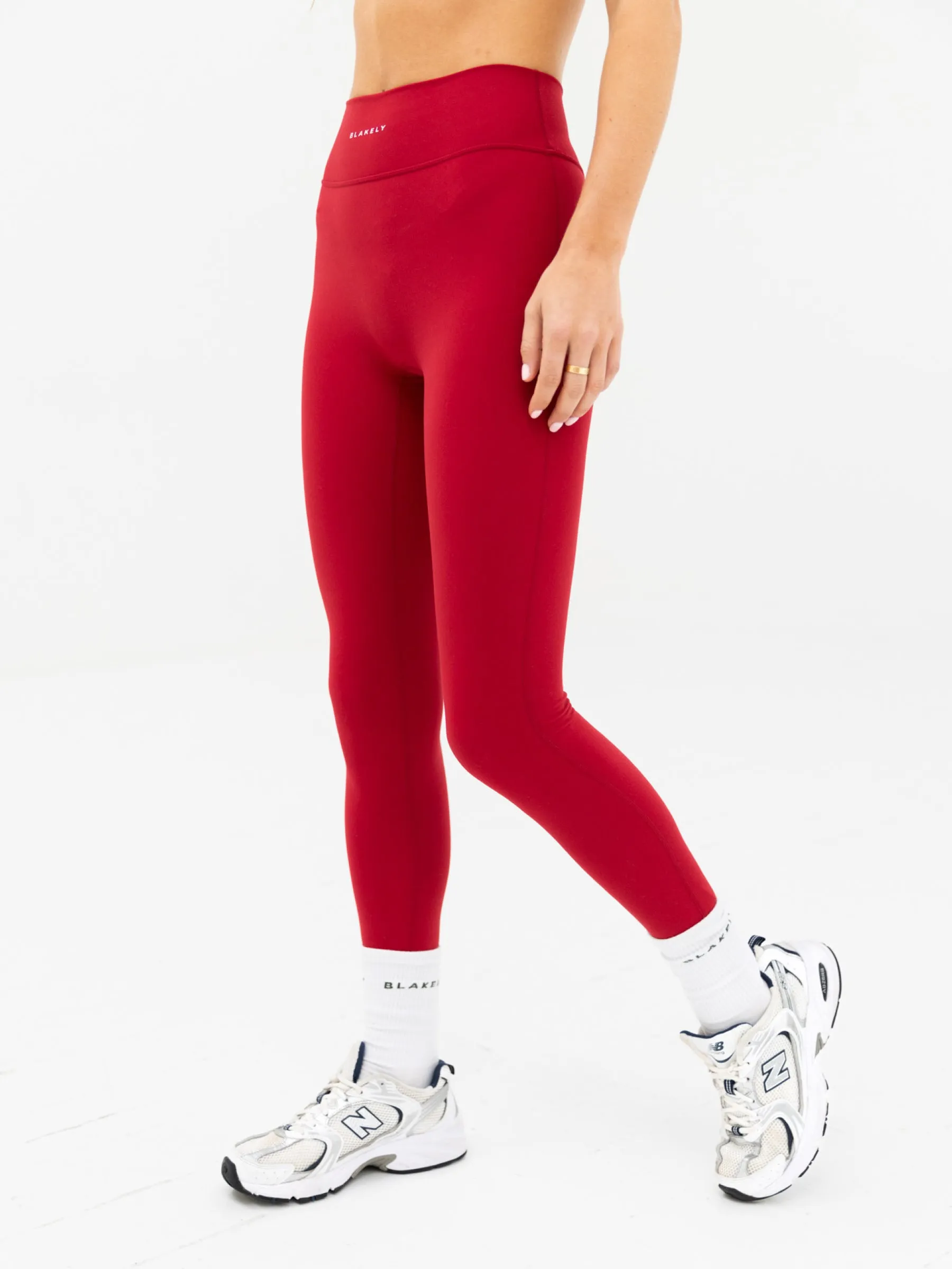 Ultimate Active Leggings - Cherry Red sold by Blakely