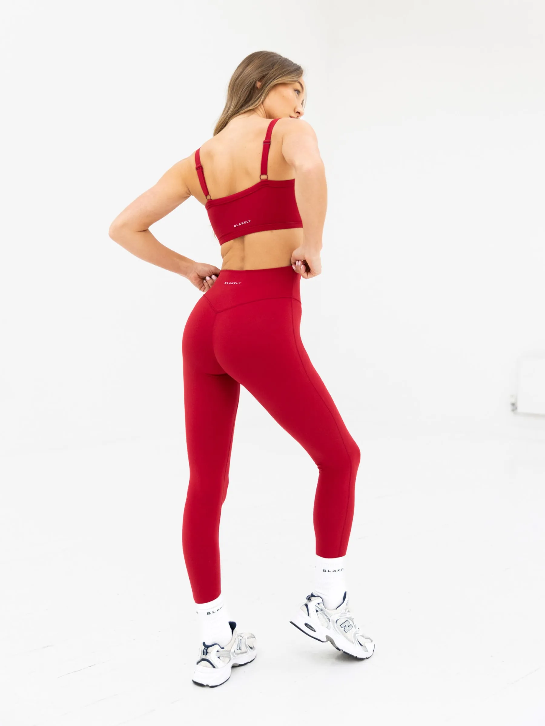 Ultimate Active Leggings - Cherry Red sold by Blakely product image thumbnail 4