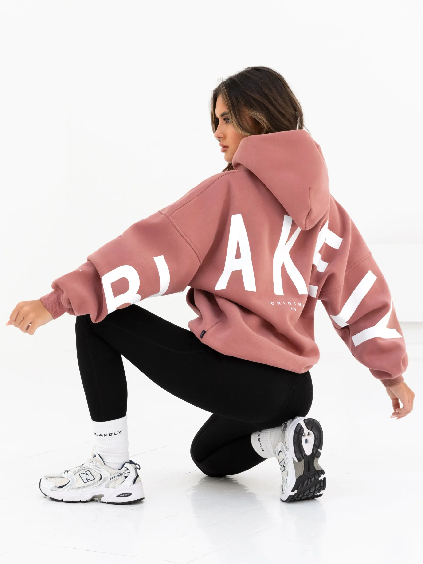 Isabel Oversized Hoodie - Blush Brown sold by Blakely product image thumbnail 5