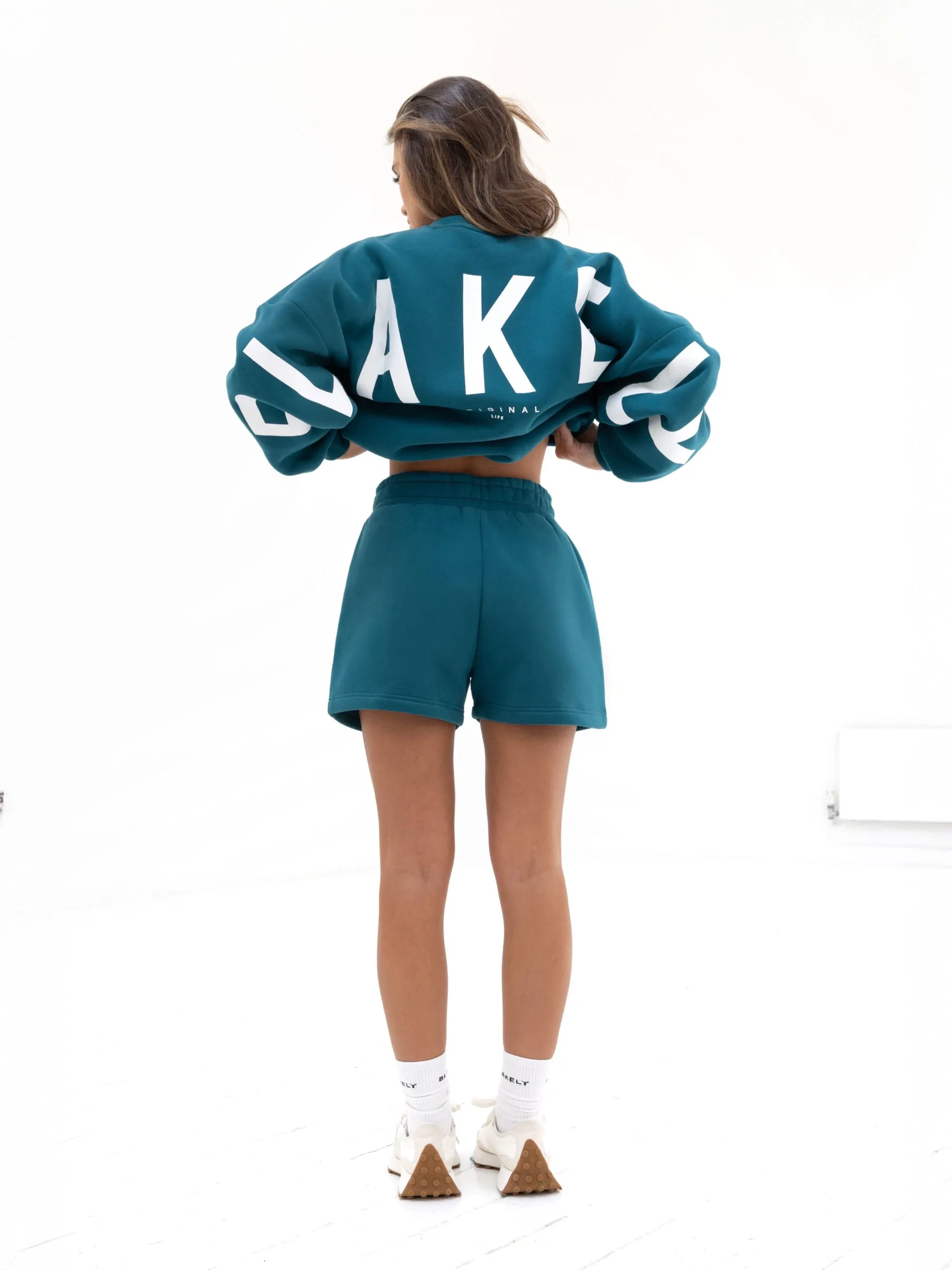 Isabel Jumper & Jogger Shorts Set - Storm Teal sold by Blakely product image thumbnail 3