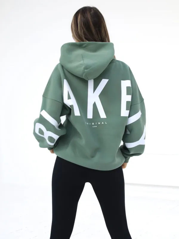 Isabel Oversized Hoodie - Green sold by Blakely