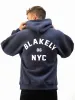 NYC Relaxed Hoodie - True Navy sold by Blakely
