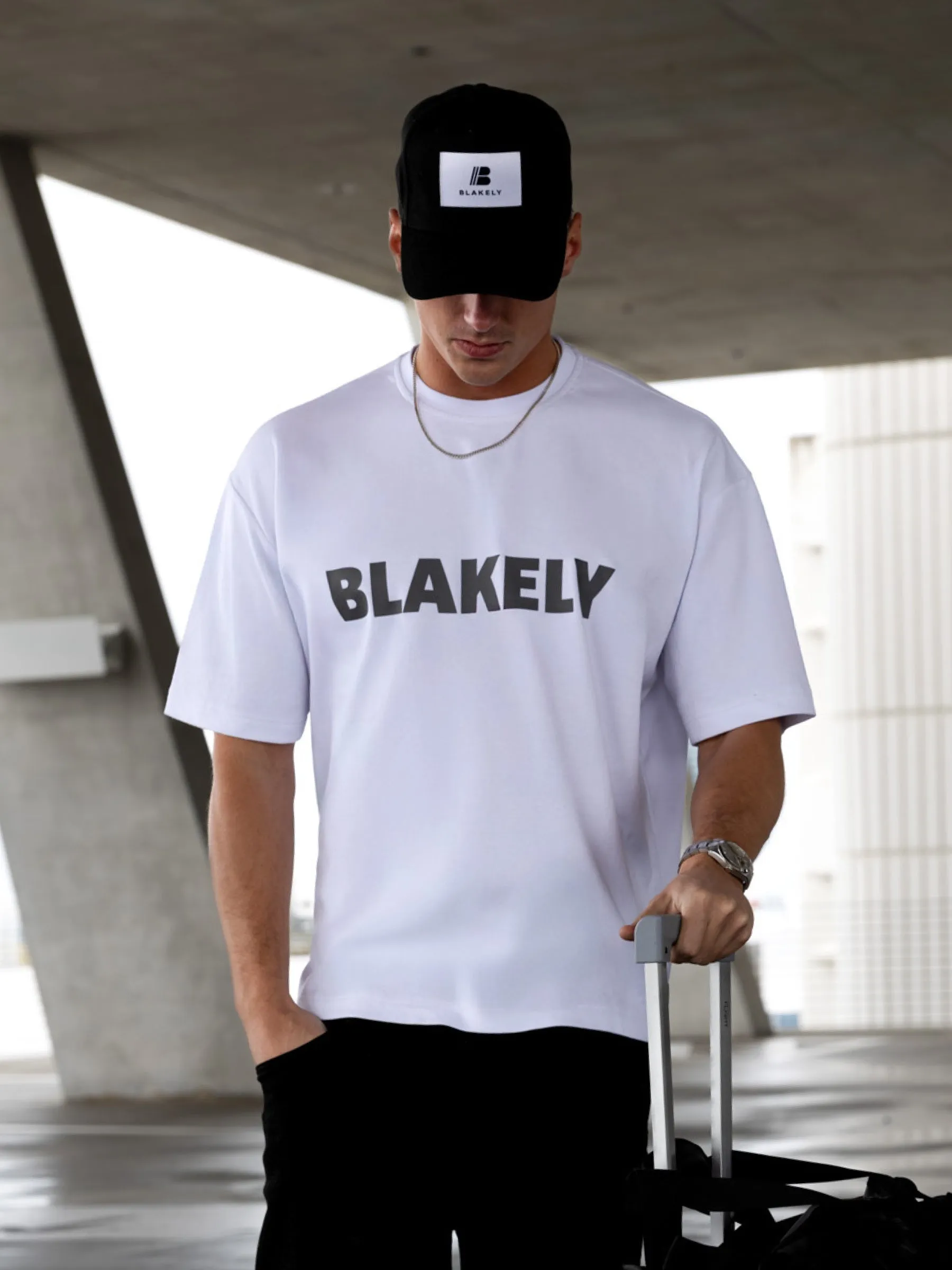 Studio Unfitted T-Shirt - White sold by Blakely