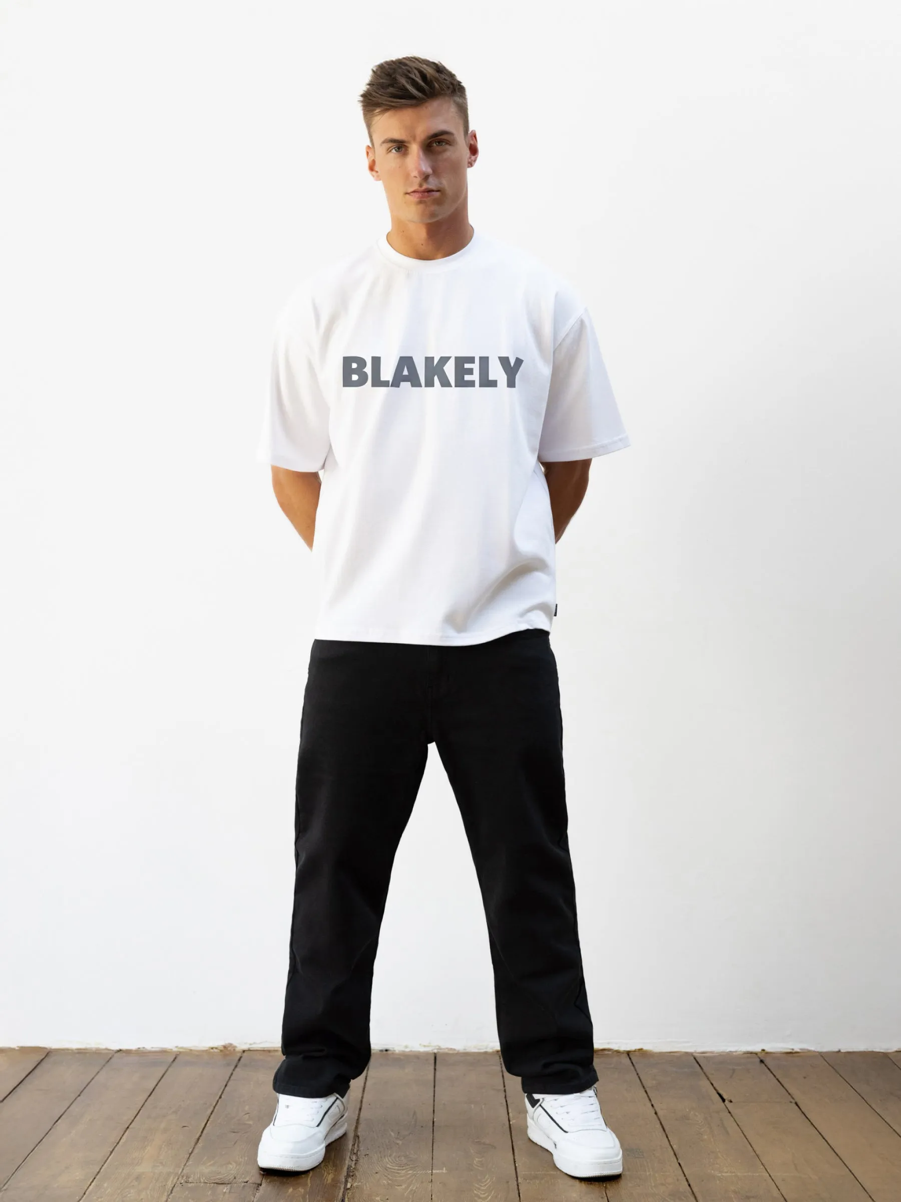 Studio Unfitted T-Shirt - White sold by Blakely product image thumbnail 3