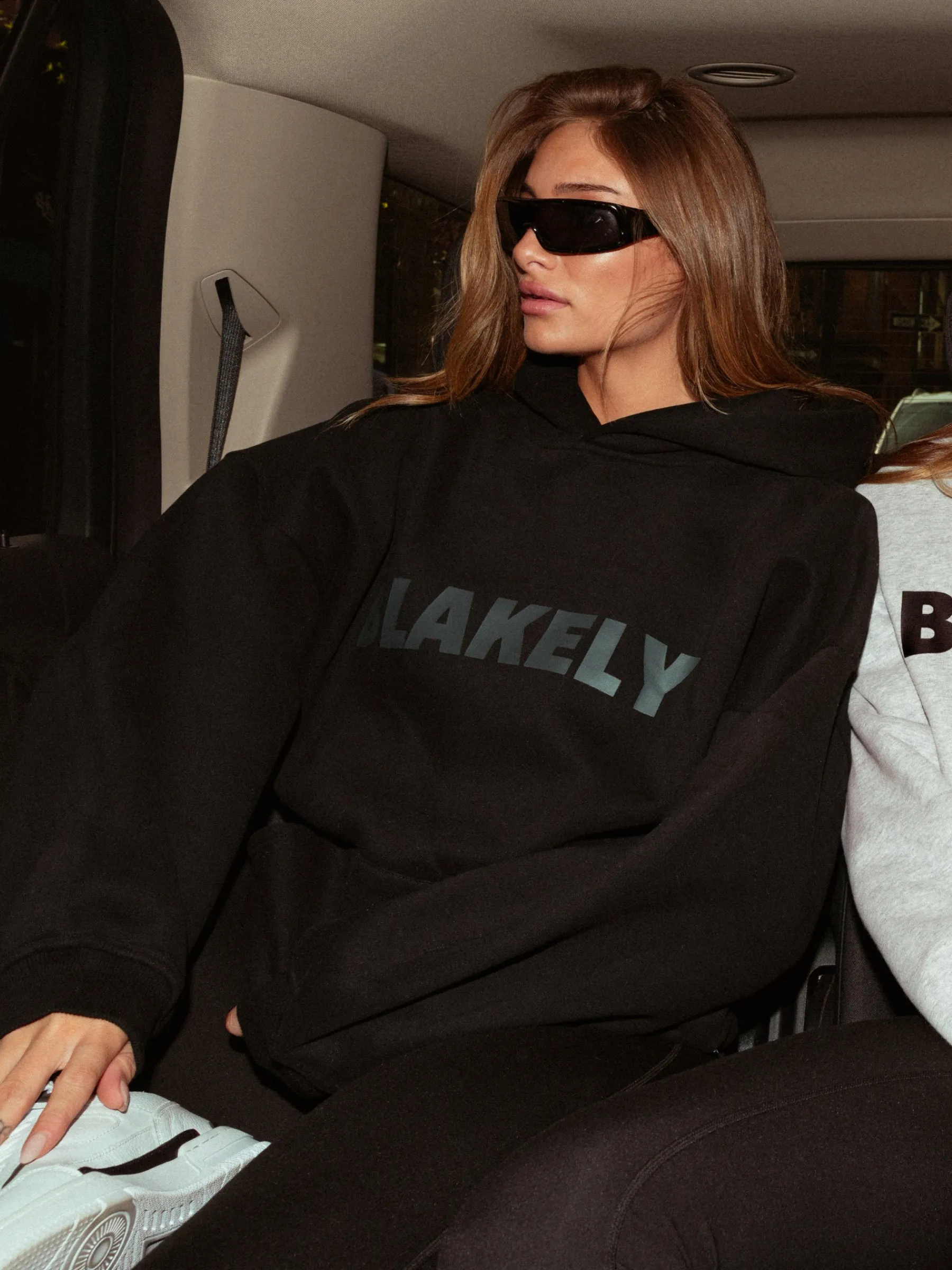 Studio Oversized Hoodie - Tonal Black sold by Blakely product image thumbnail 3
