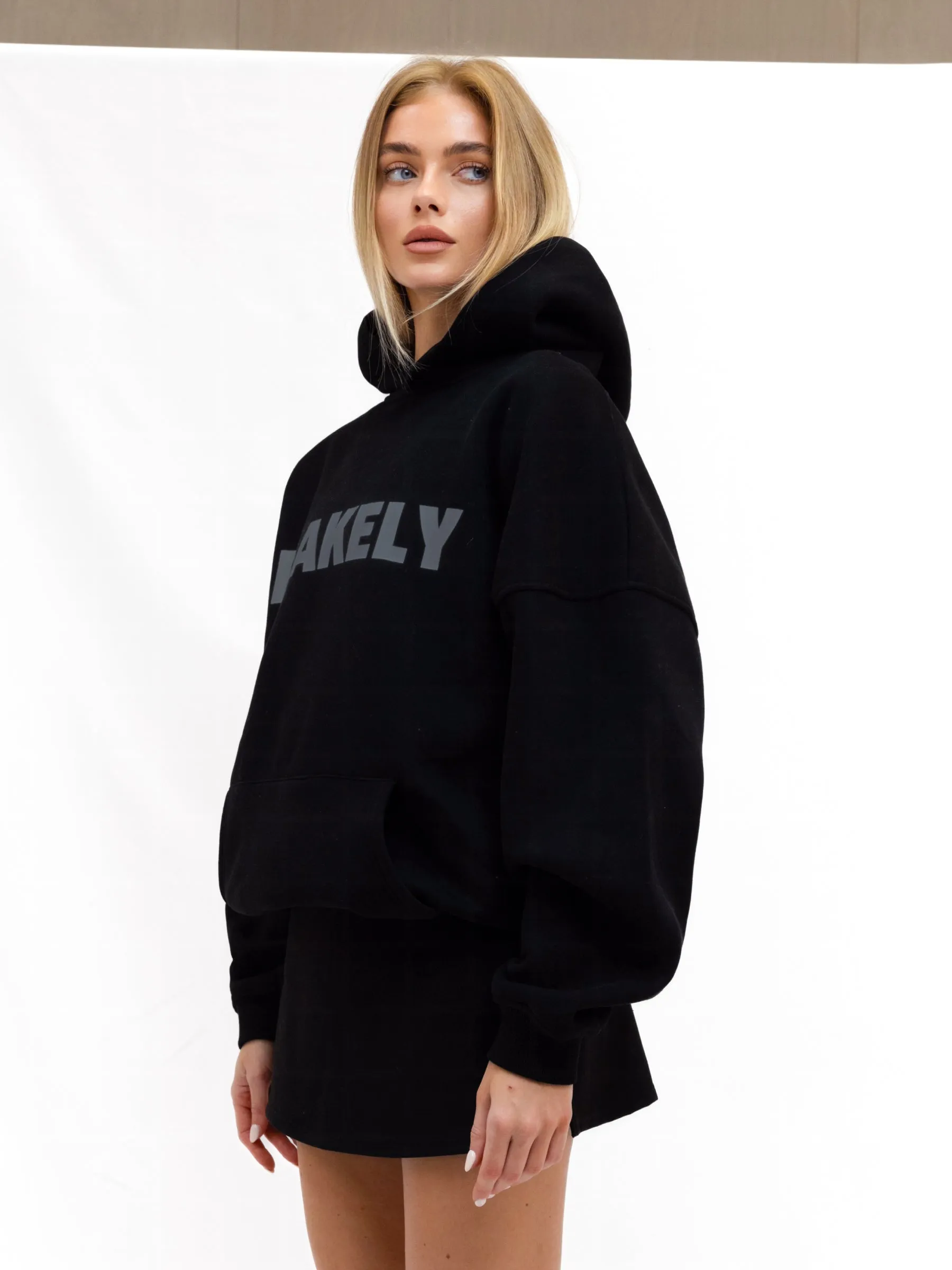 Studio Oversized Hoodie - Tonal Black sold by Blakely product image thumbnail 2
