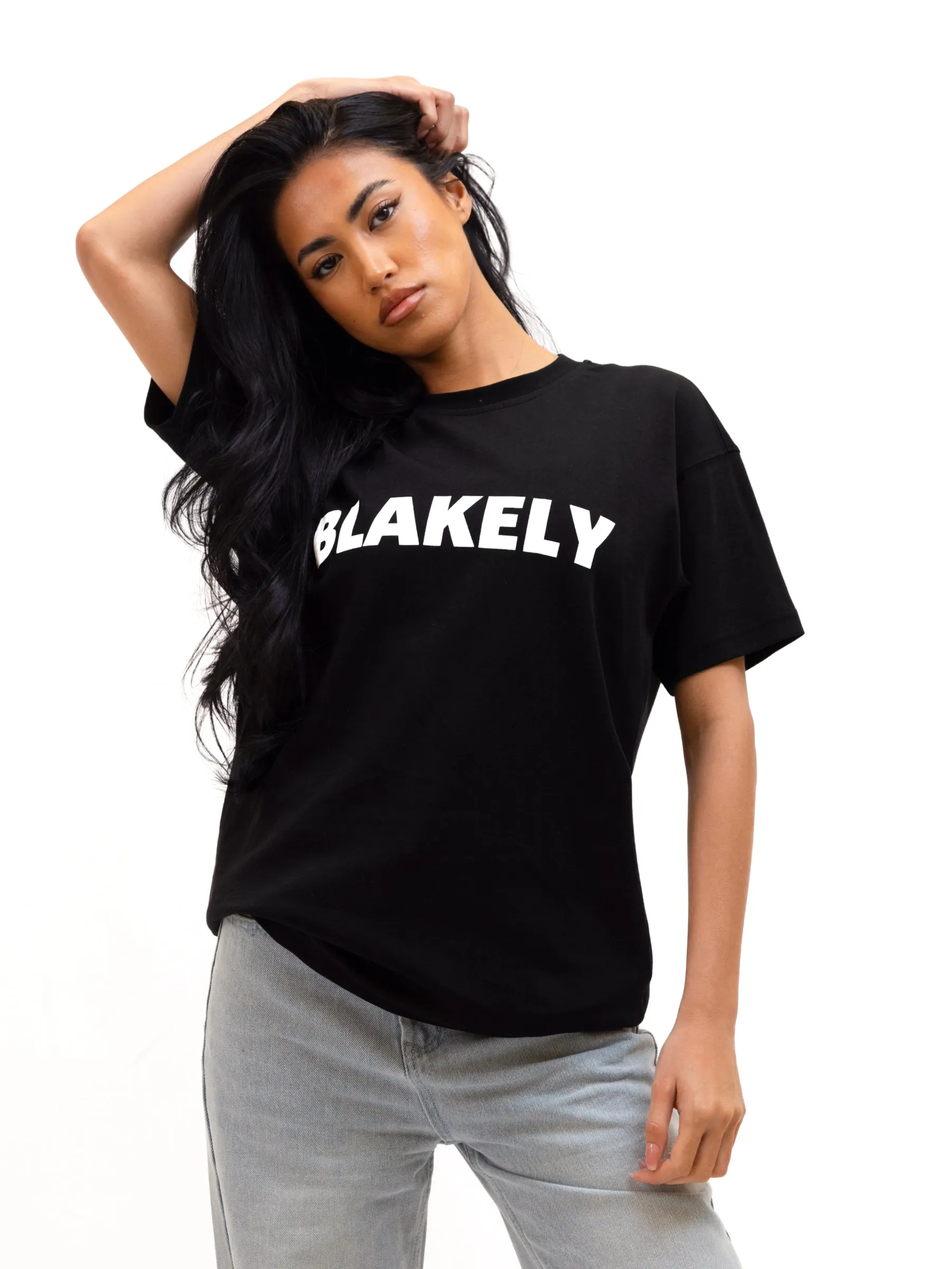Studio Oversized T-Shirt - Black sold by Blakely