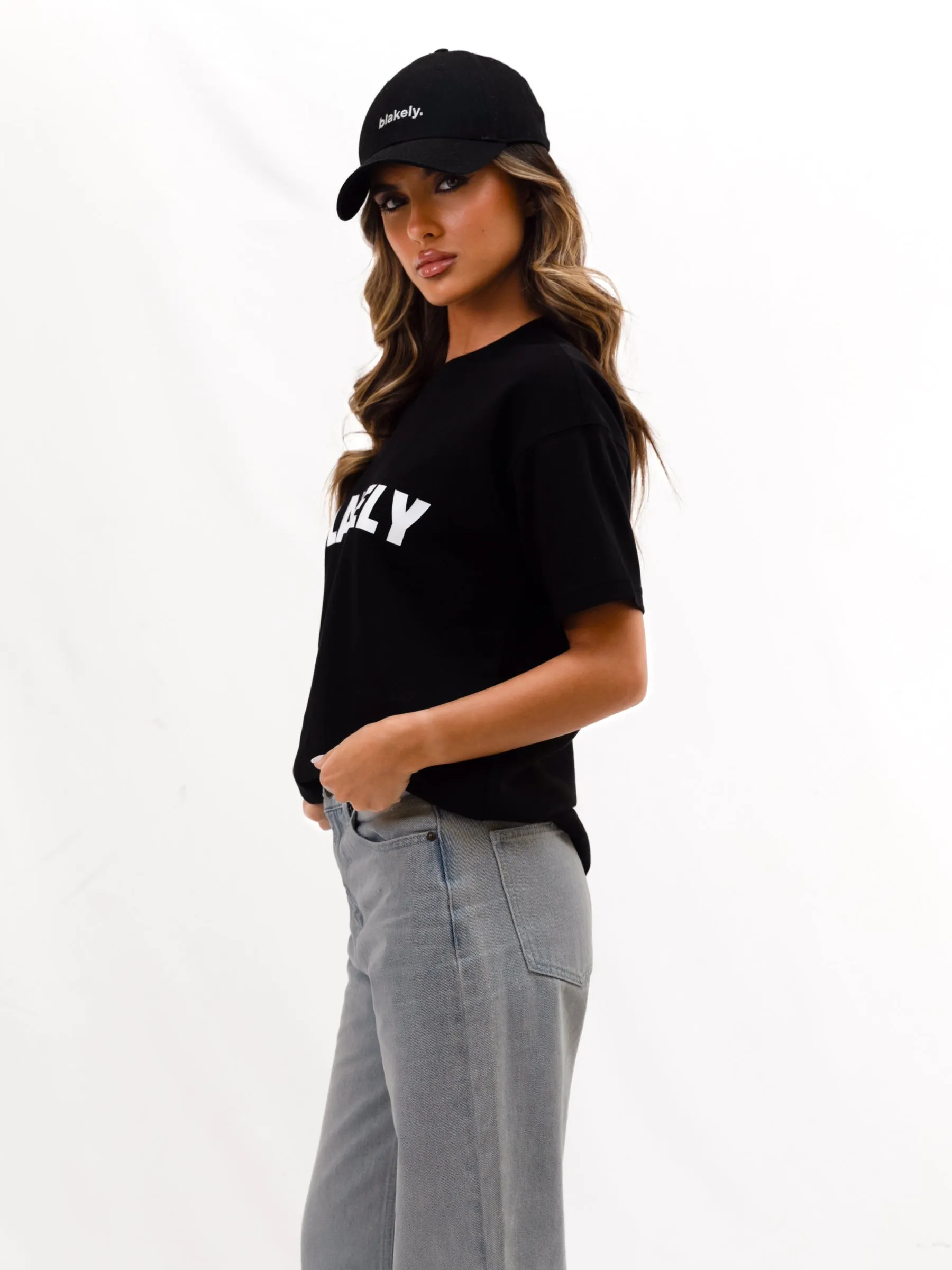 Studio Oversized T-Shirt - Black sold by Blakely product image thumbnail 4