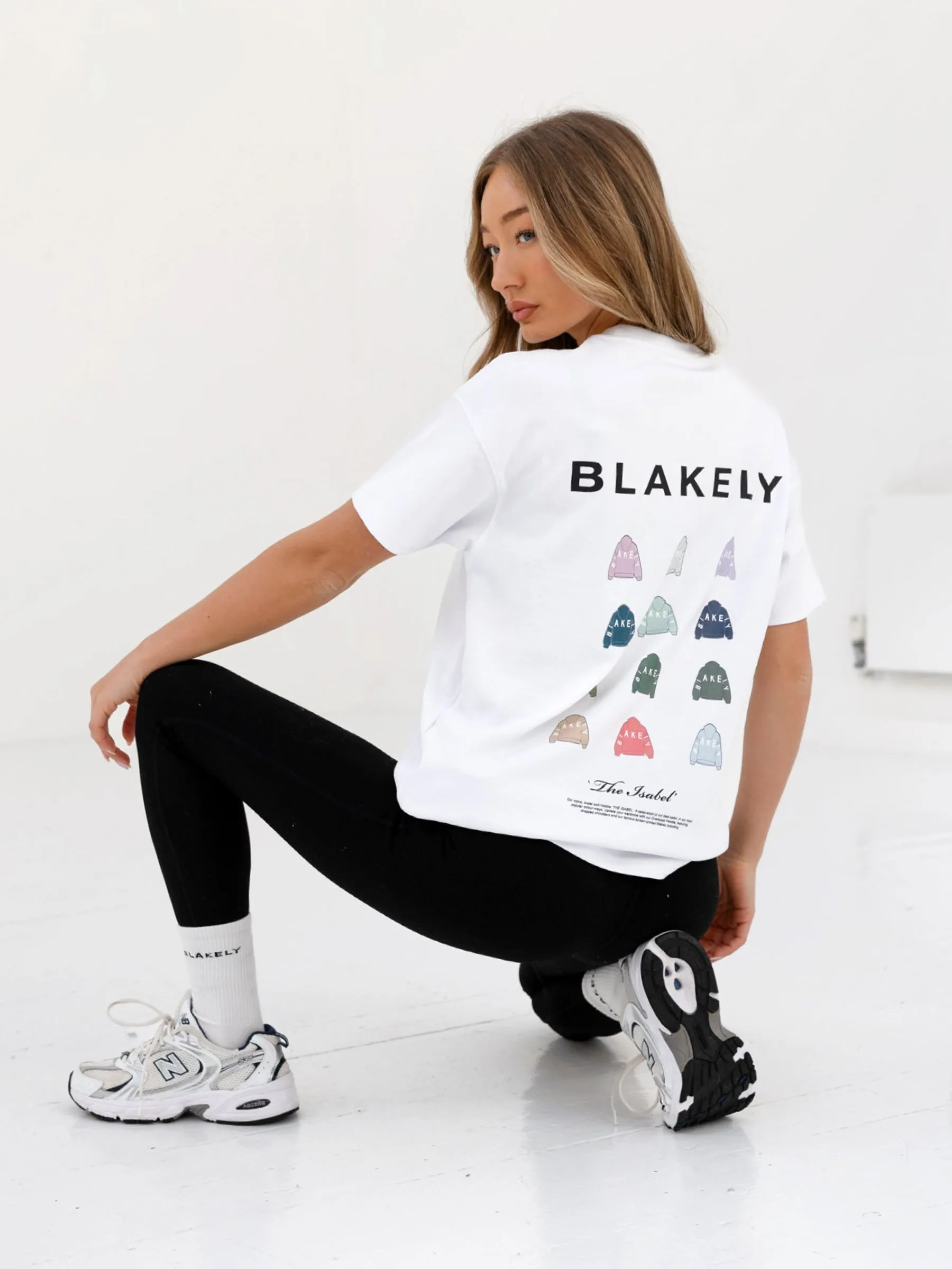 Isabel Icon Oversized T-Shirt - White sold by Blakely