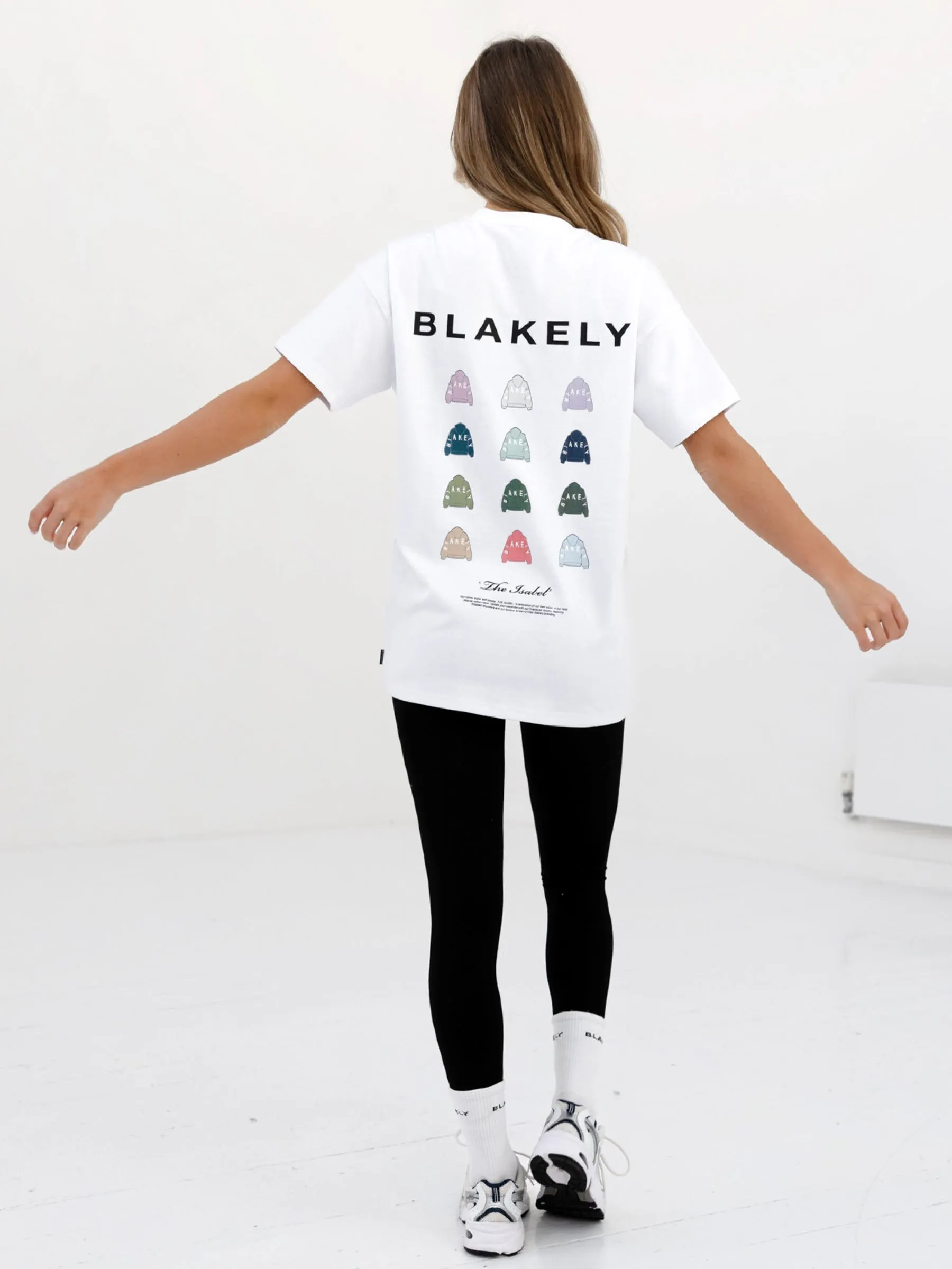 Isabel Icon Oversized T-Shirt - White sold by Blakely product image thumbnail 3