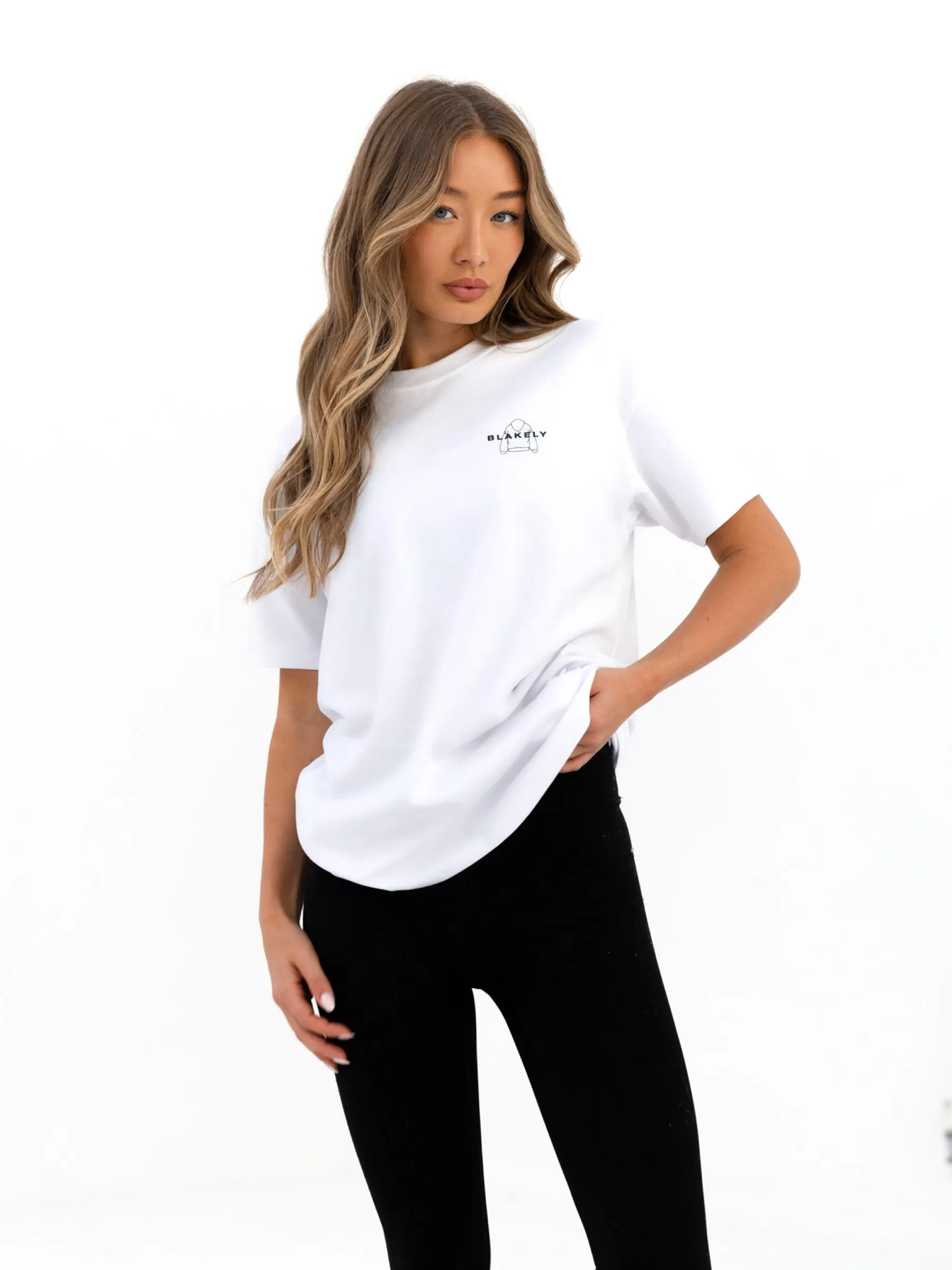 Isabel Icon Oversized T-Shirt - White sold by Blakely product image thumbnail 2