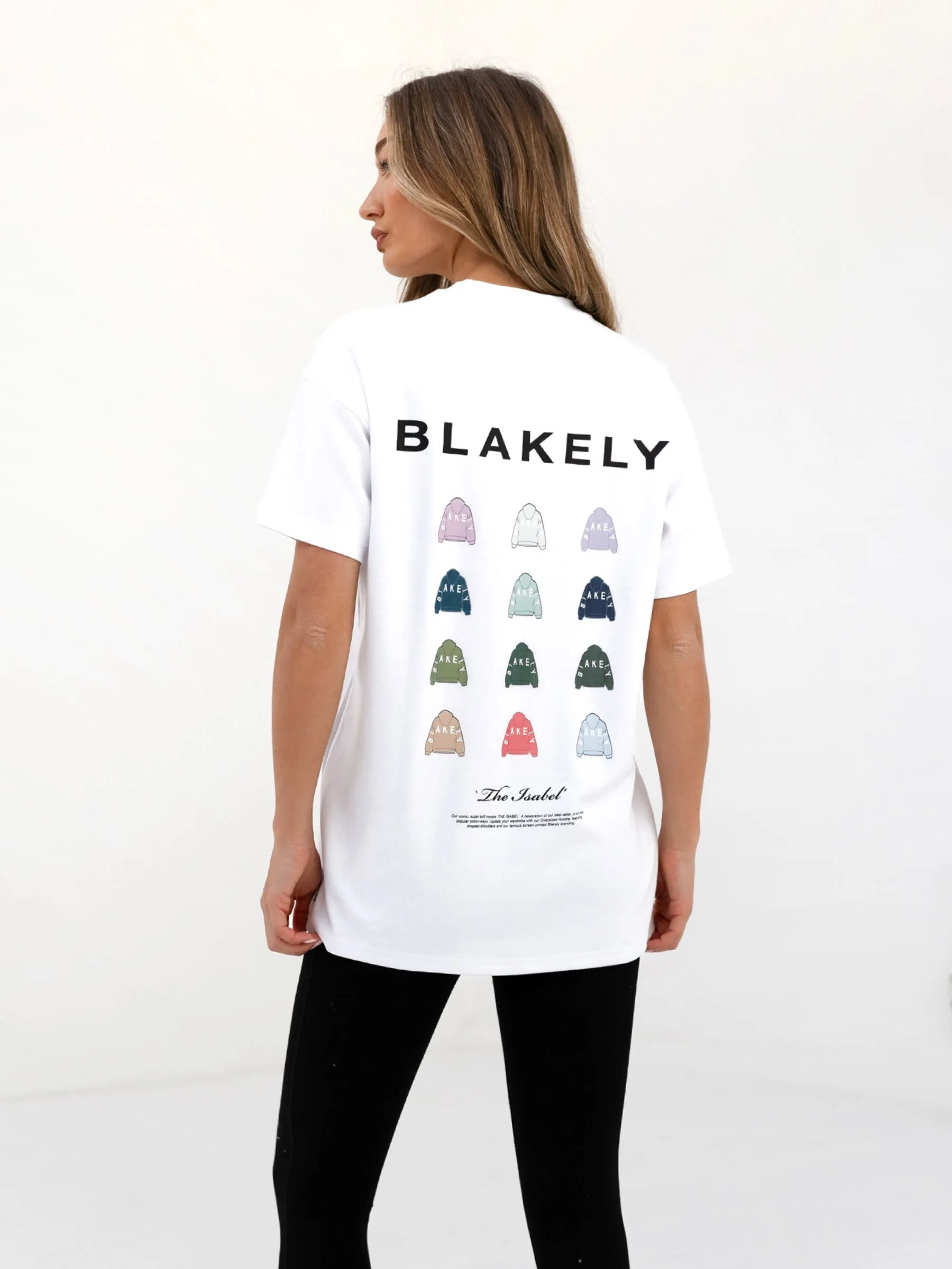 Isabel Icon Oversized T-Shirt - White sold by Blakely product image thumbnail 5