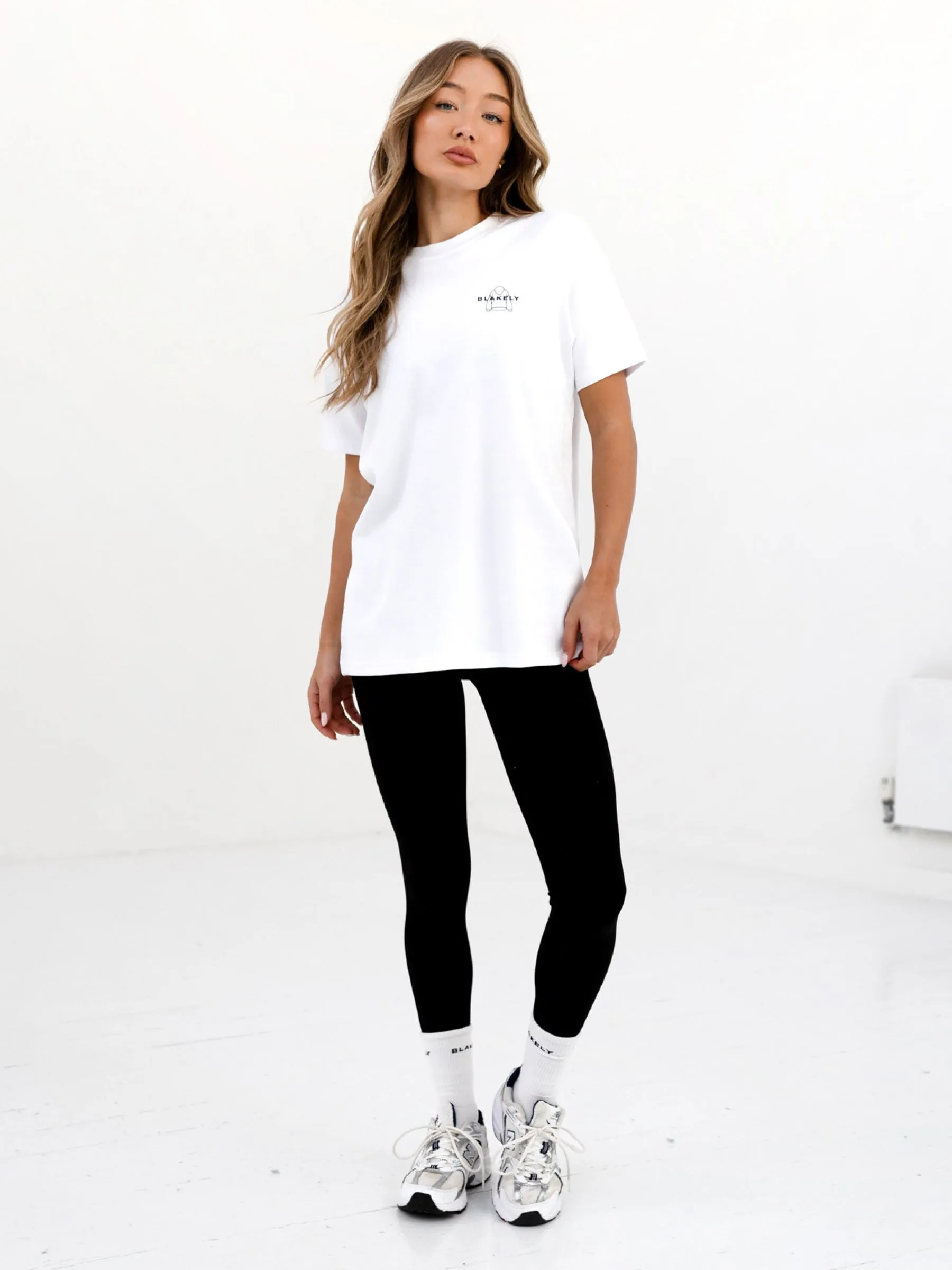 Isabel Icon Oversized T-Shirt - White sold by Blakely product image thumbnail 4
