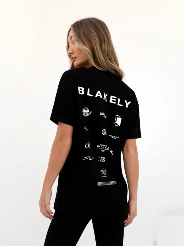 Blakely Icon Oversized T-Shirt - Black sold by Blakely