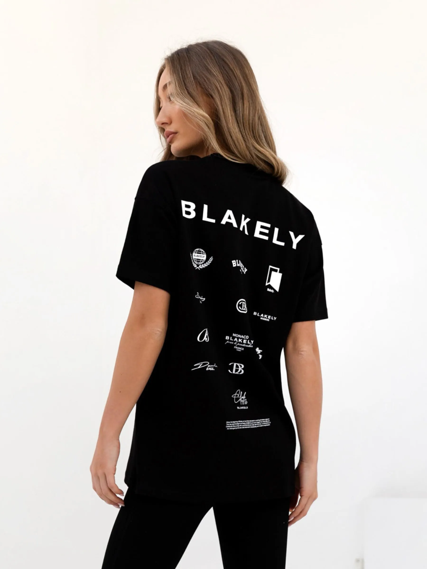 Blakely Icon Oversized T-Shirt - Black sold by Blakely