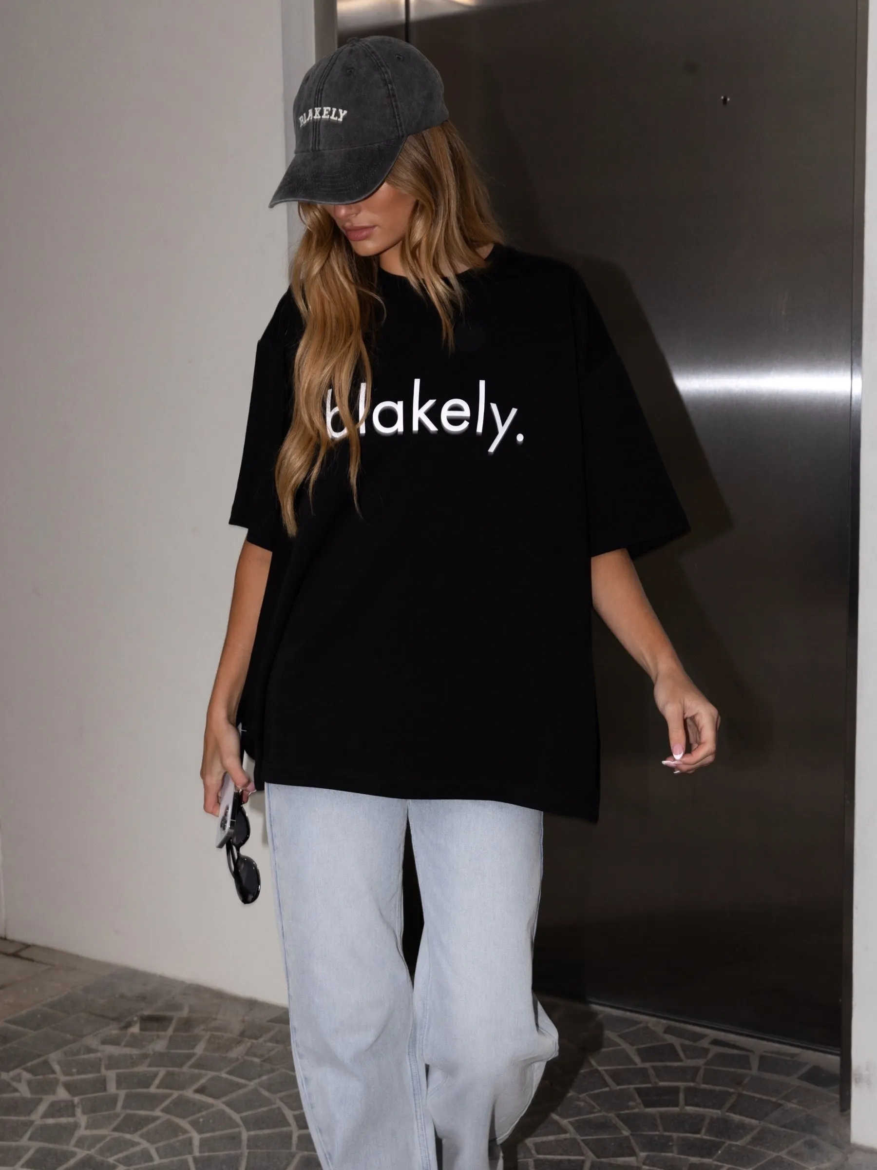 Logo Ultra Oversized T-Shirt - Black sold by Blakely product image thumbnail 3